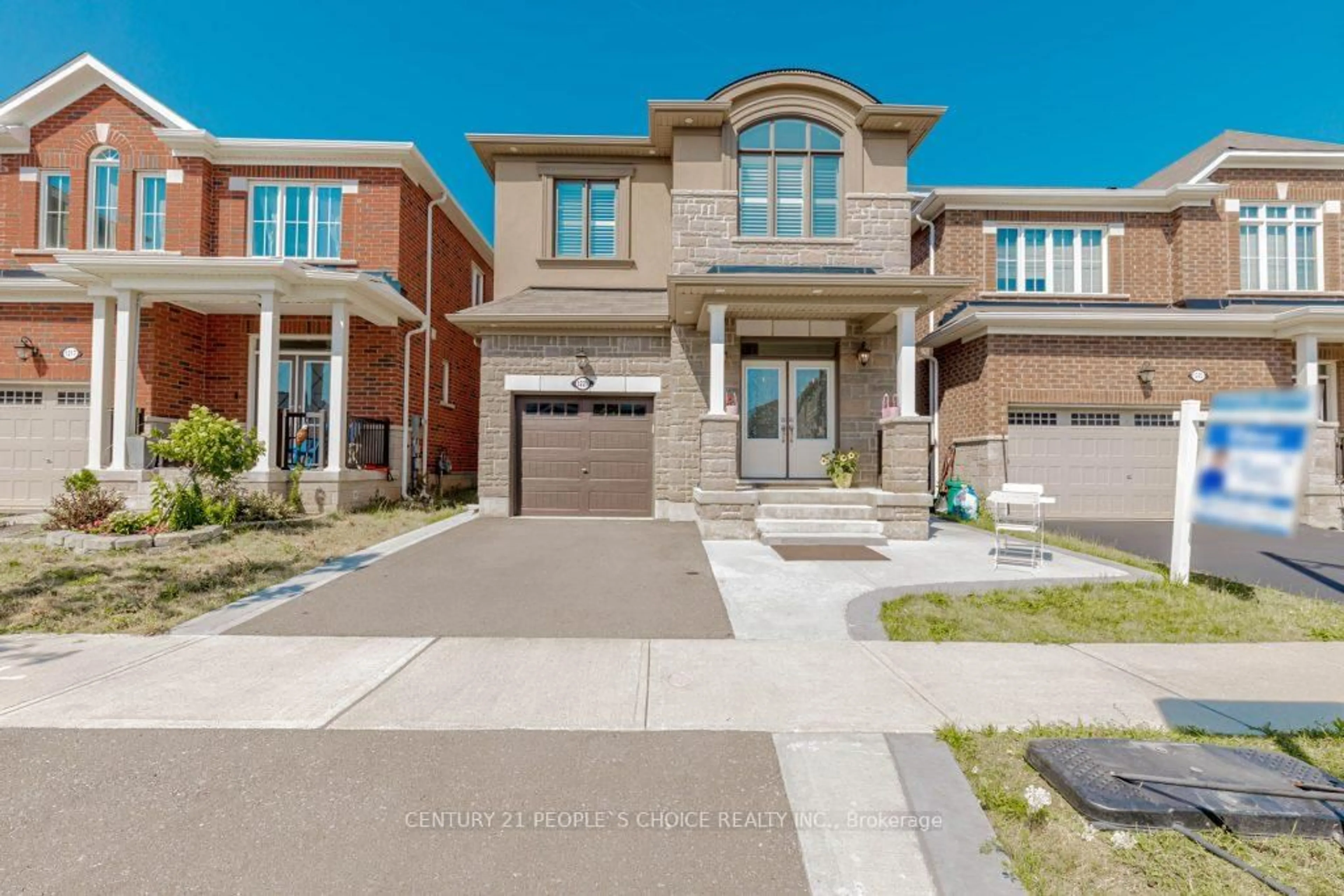 Home with brick exterior material, street for 1221 Hazel Way, Milton Ontario L9T 2X5