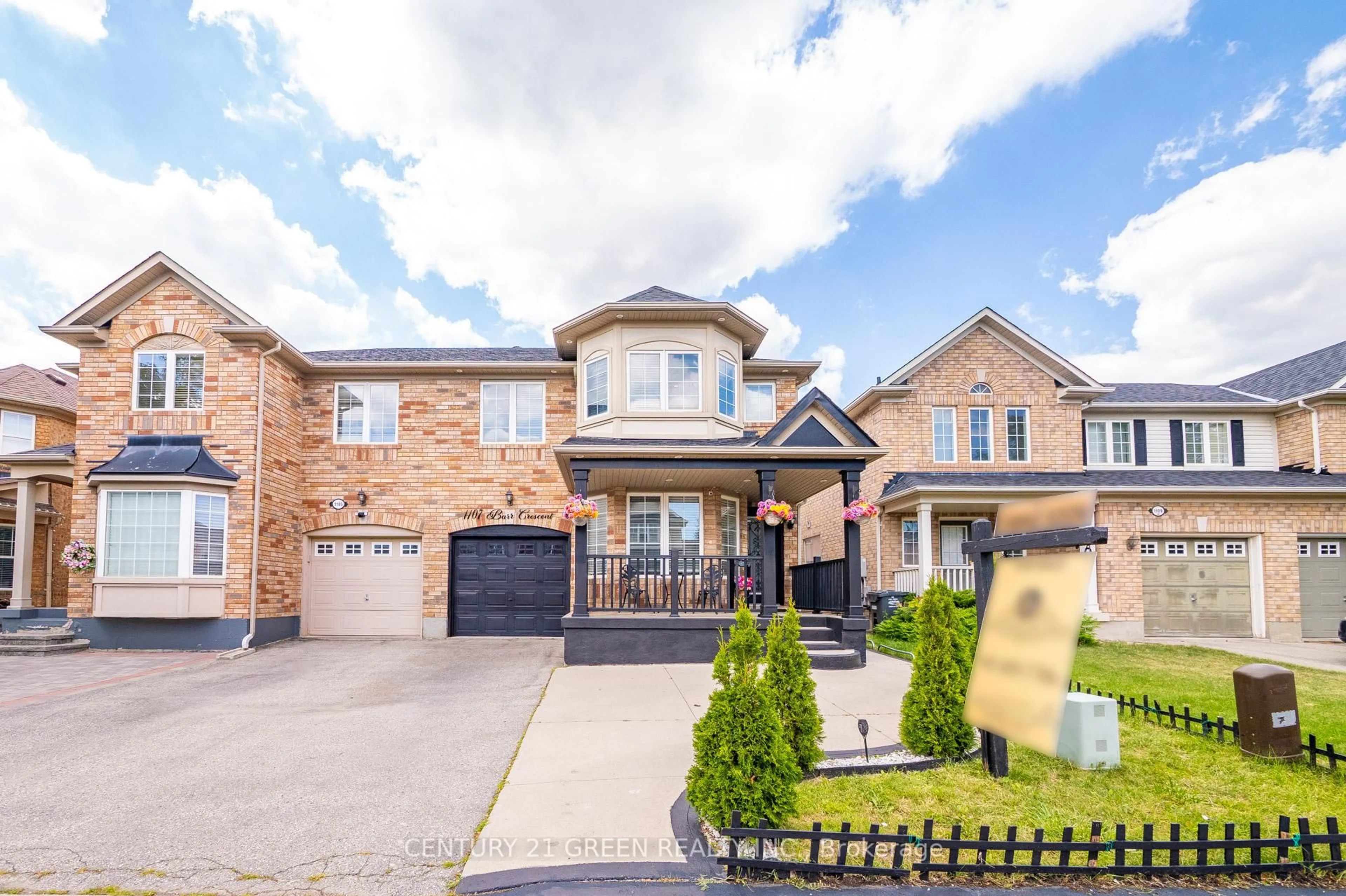 Home with brick exterior material, street for 1107 Barr Cres, Milton Ontario L9T 6Y3