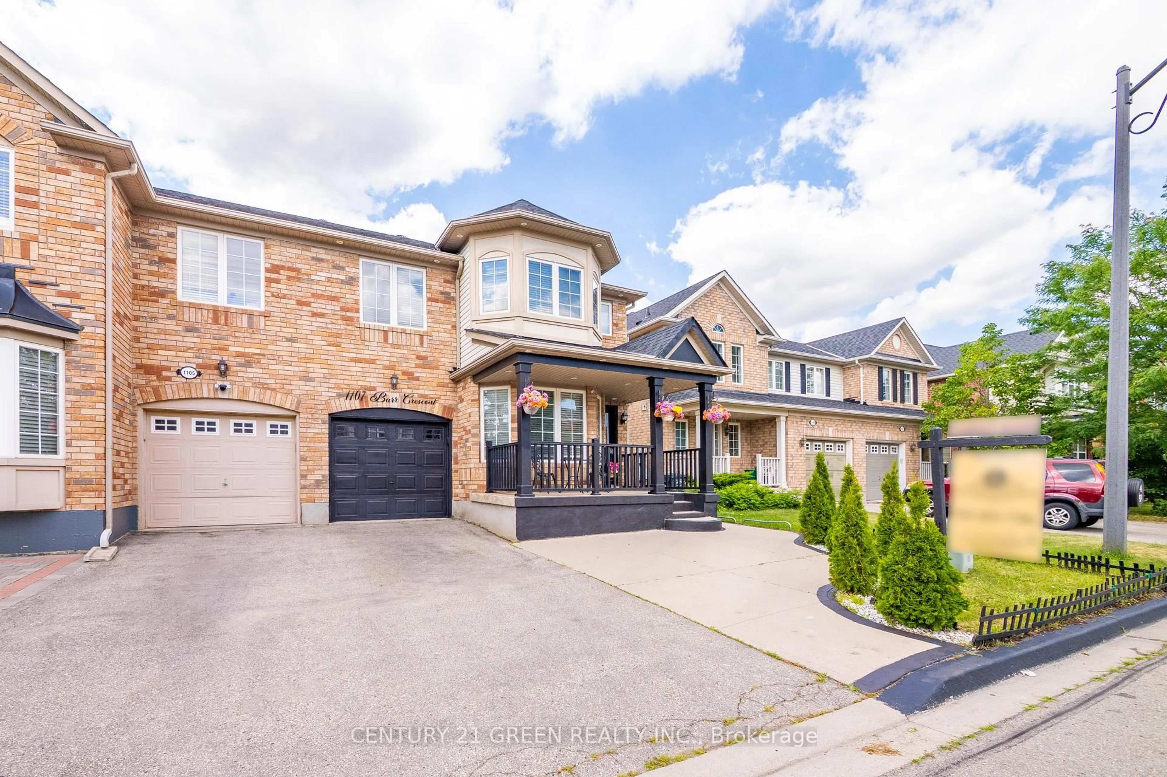 Home with brick exterior material, street for 1107 Barr Cres, Milton Ontario L9T 6Y3