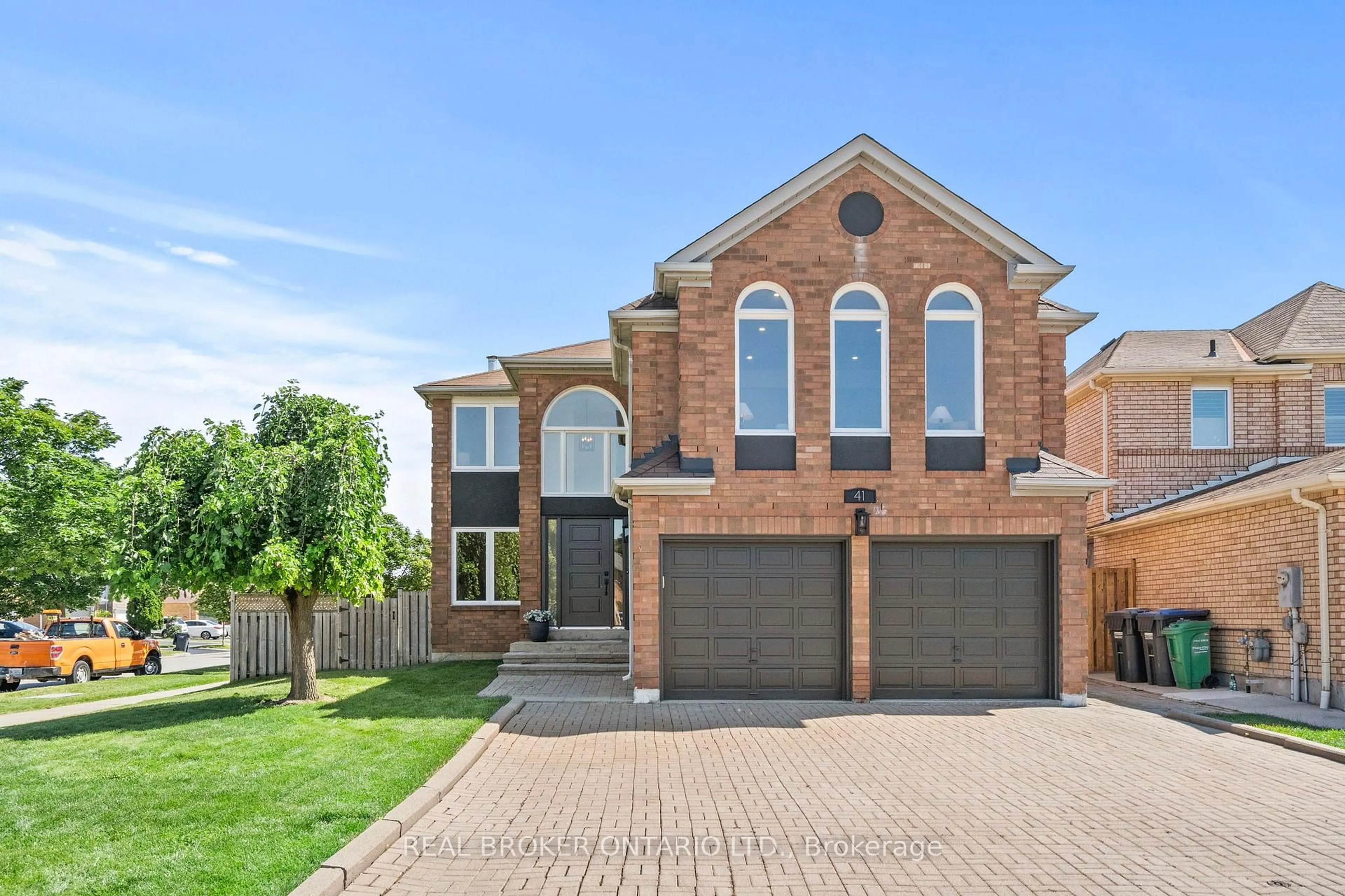 Home with brick exterior material, street for 41 Duggan Dr, Brampton Ontario L6Y 4J2