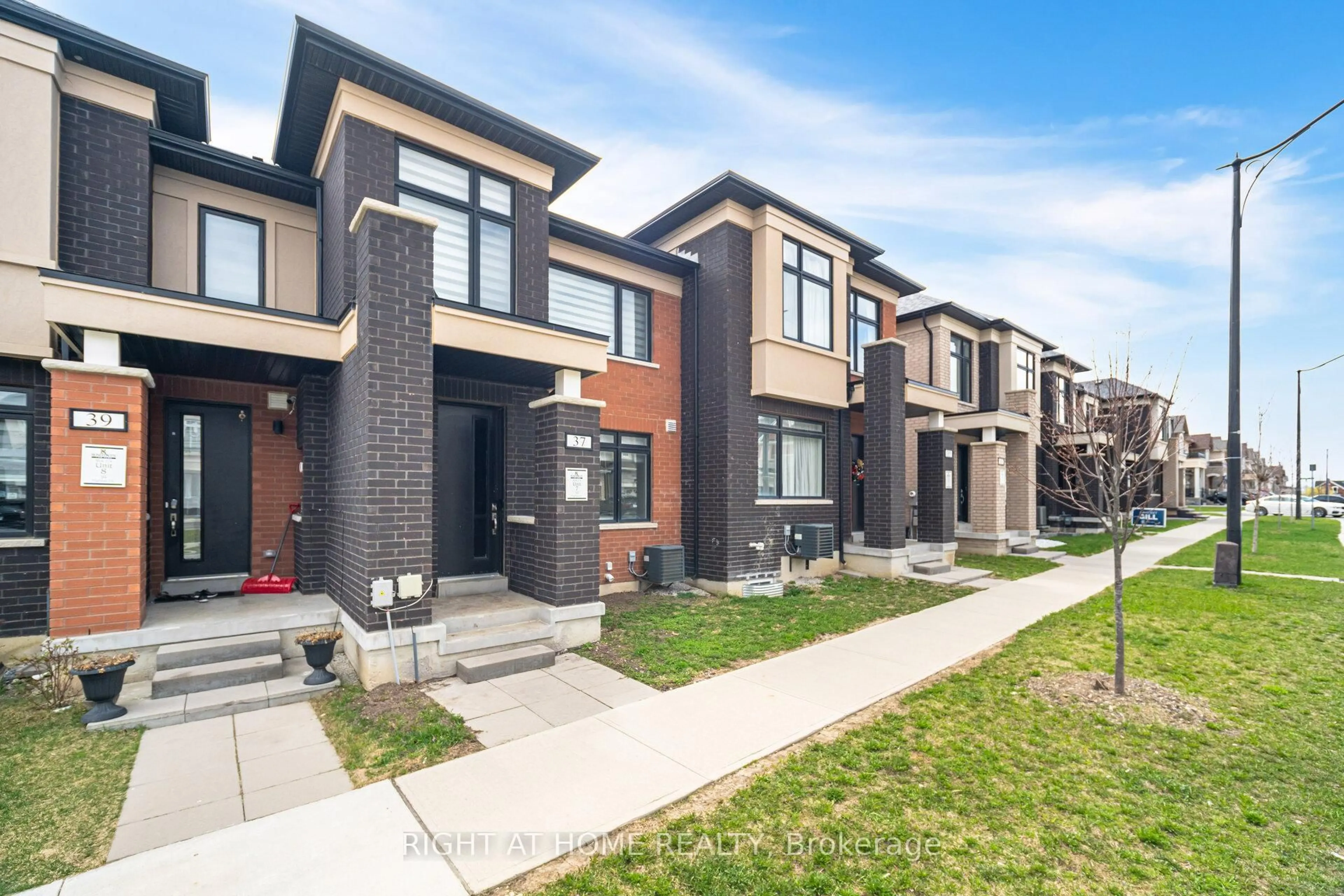 Home with brick exterior material, street for 37 Nightjar Dr, Brampton Ontario L7A 5A1
