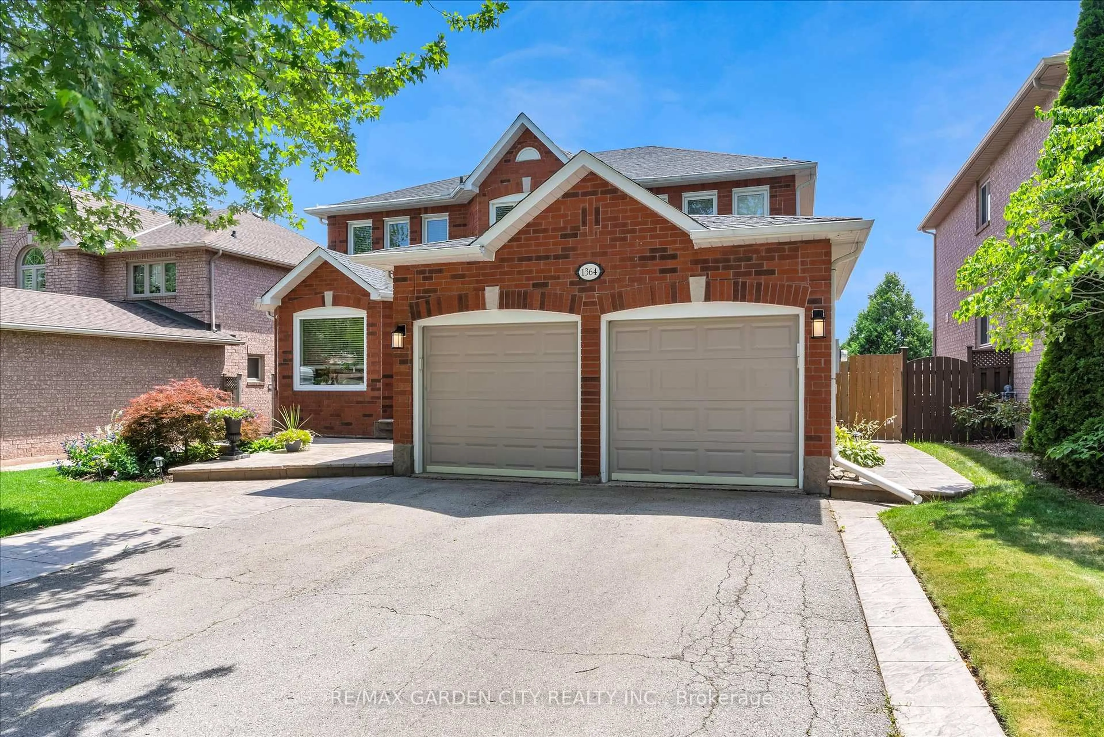Home with brick exterior material, street for 1364 Tinsmith Lane, Oakville Ontario L6M 3C8