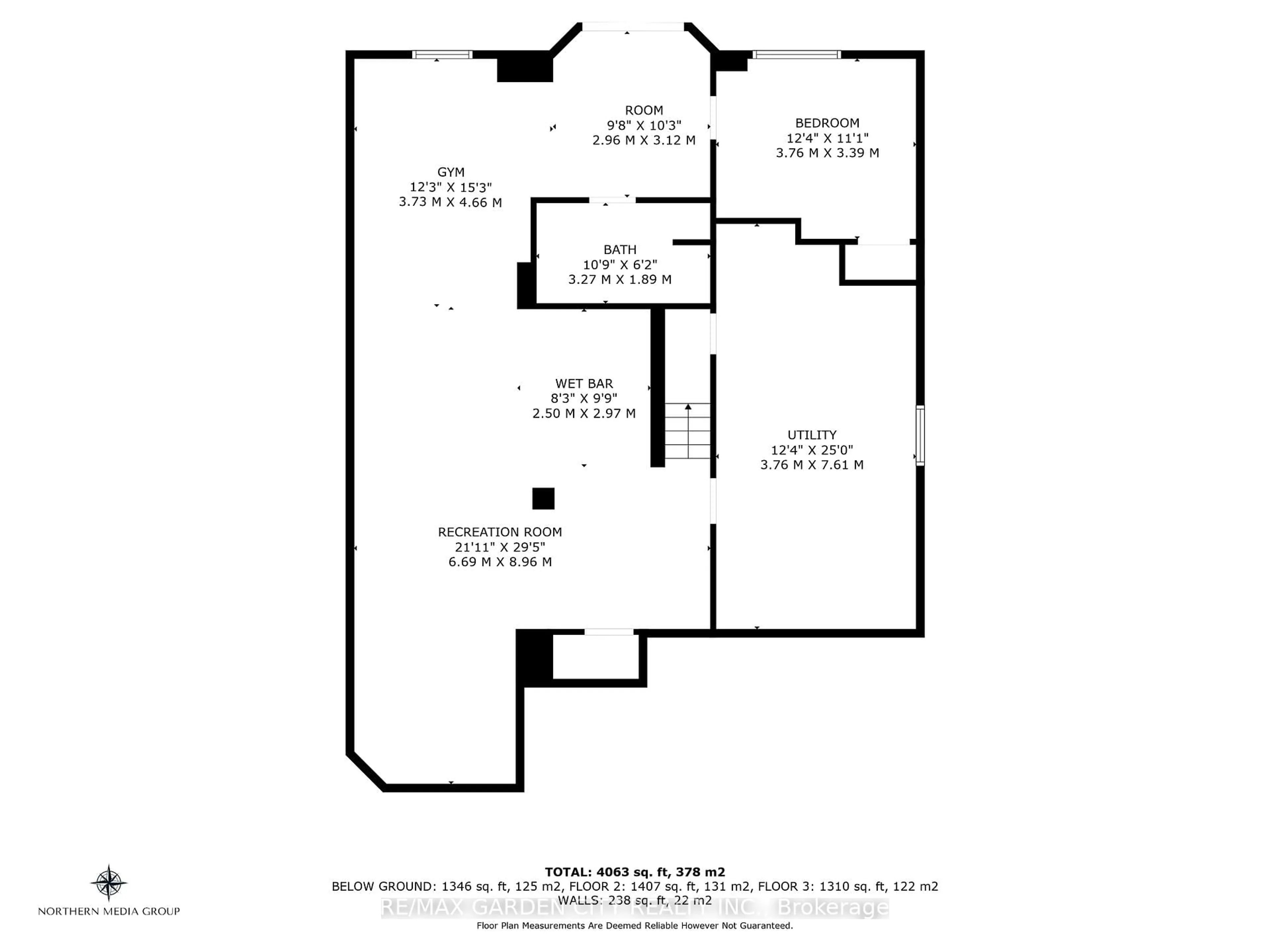 Floor plan for 1364 Tinsmith Lane, Oakville Ontario L6M 3C8