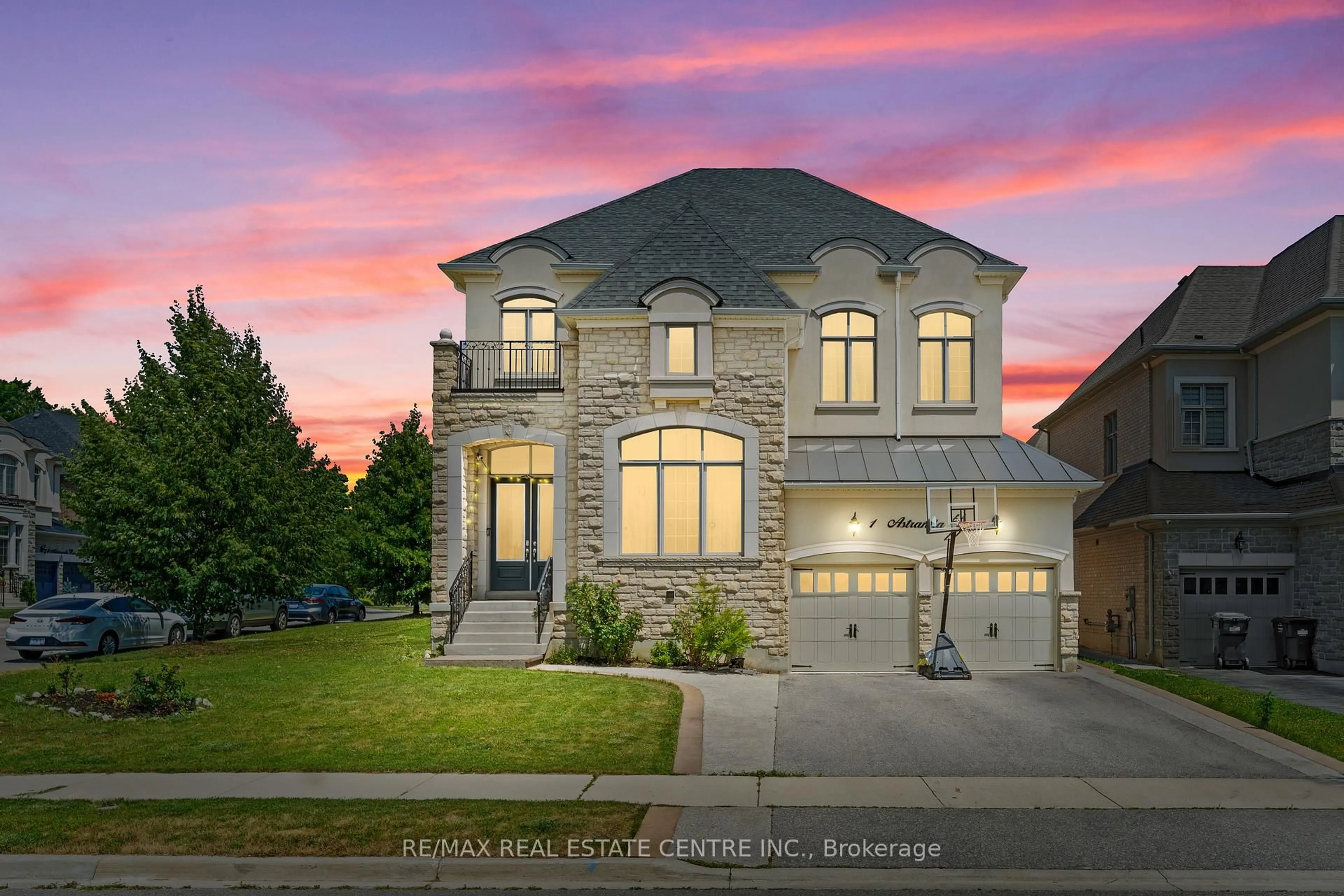 Home with brick exterior material, unknown for 1 Astrantia Way, Brampton Ontario L6X 1P3