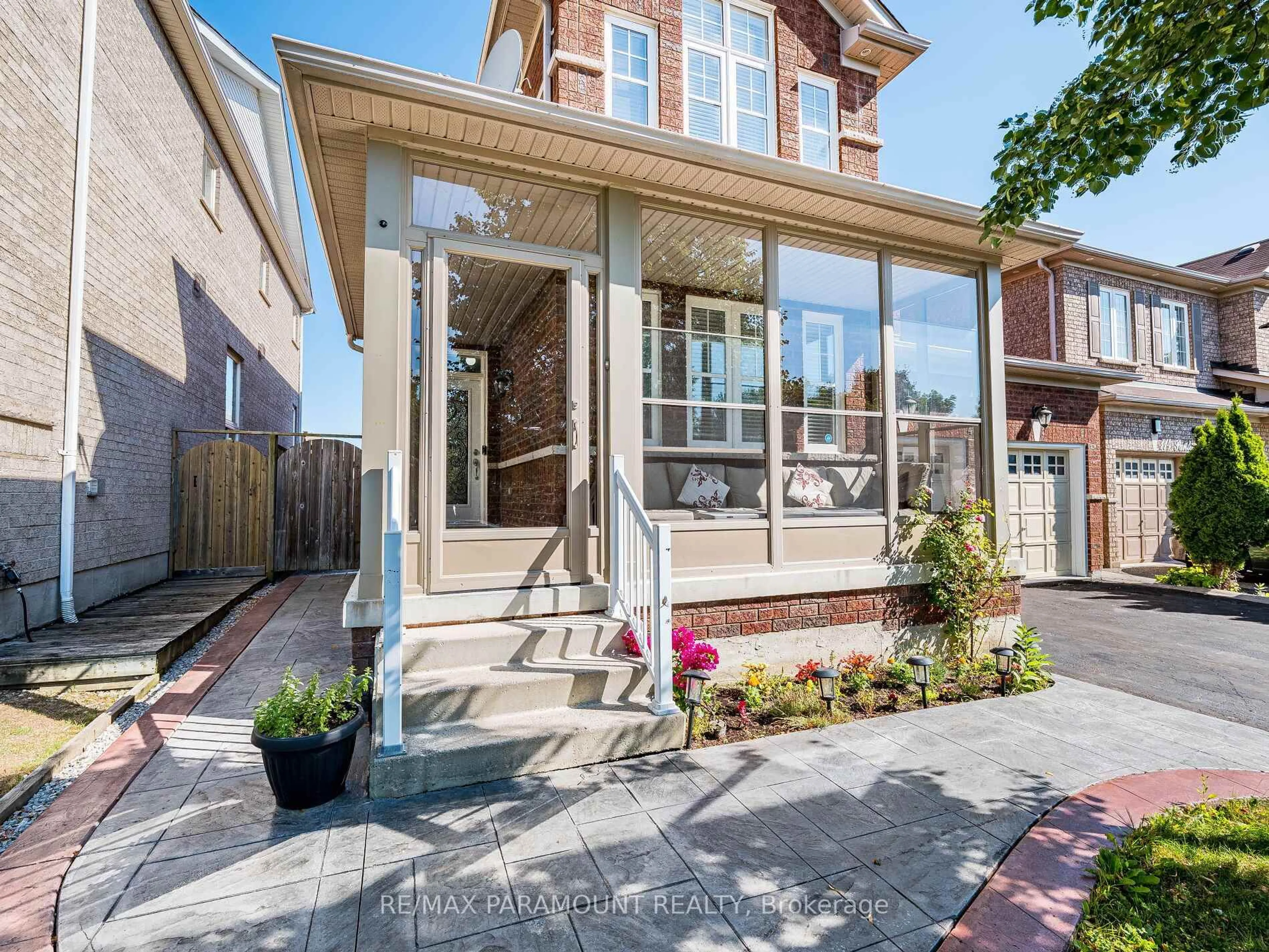 Home with brick exterior material, street for 42 Outlook Ave, Brampton Ontario L6Y 5P1