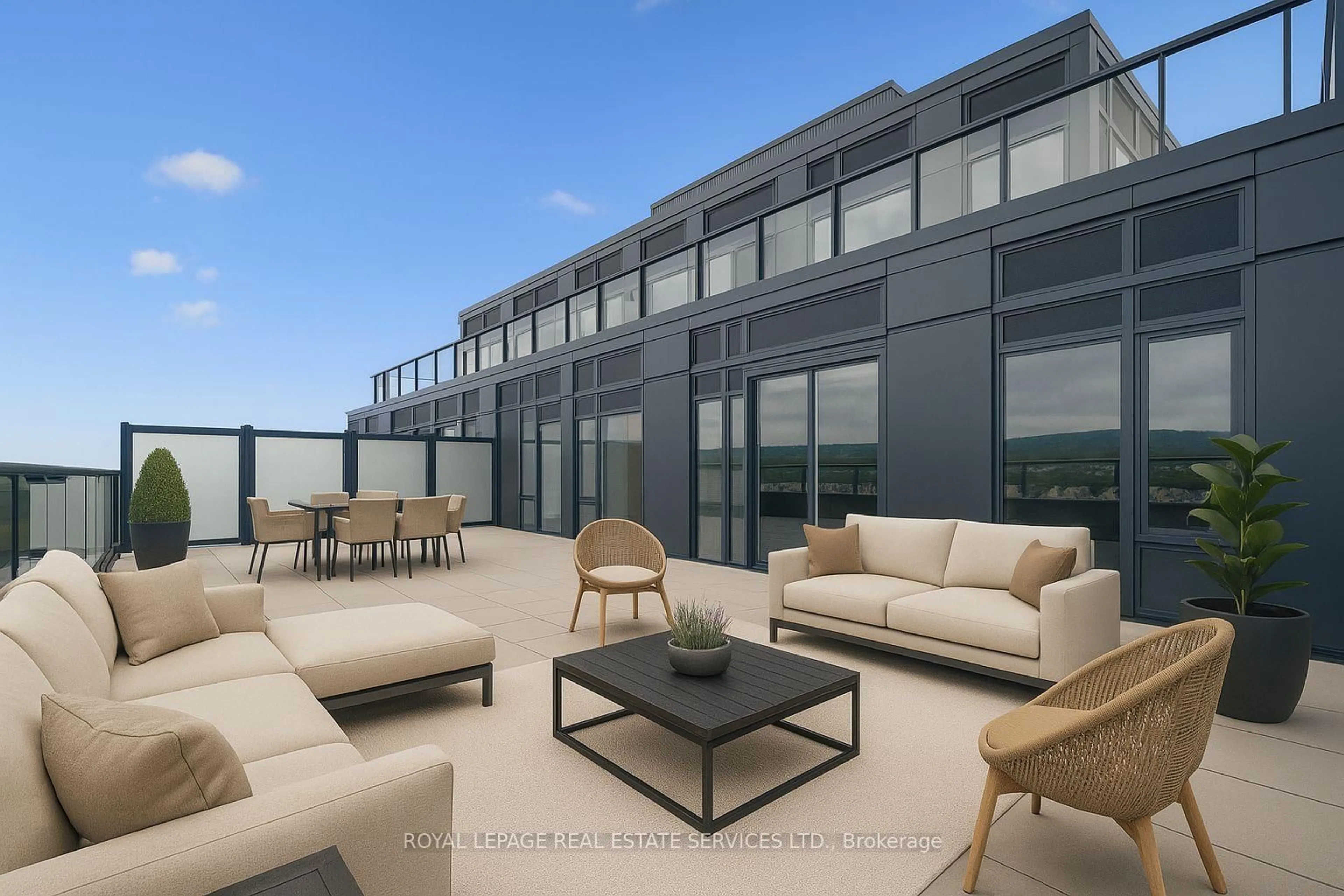 Patio, building for 3210 Dakota Common #A805, Burlington Ontario L7M 2A8