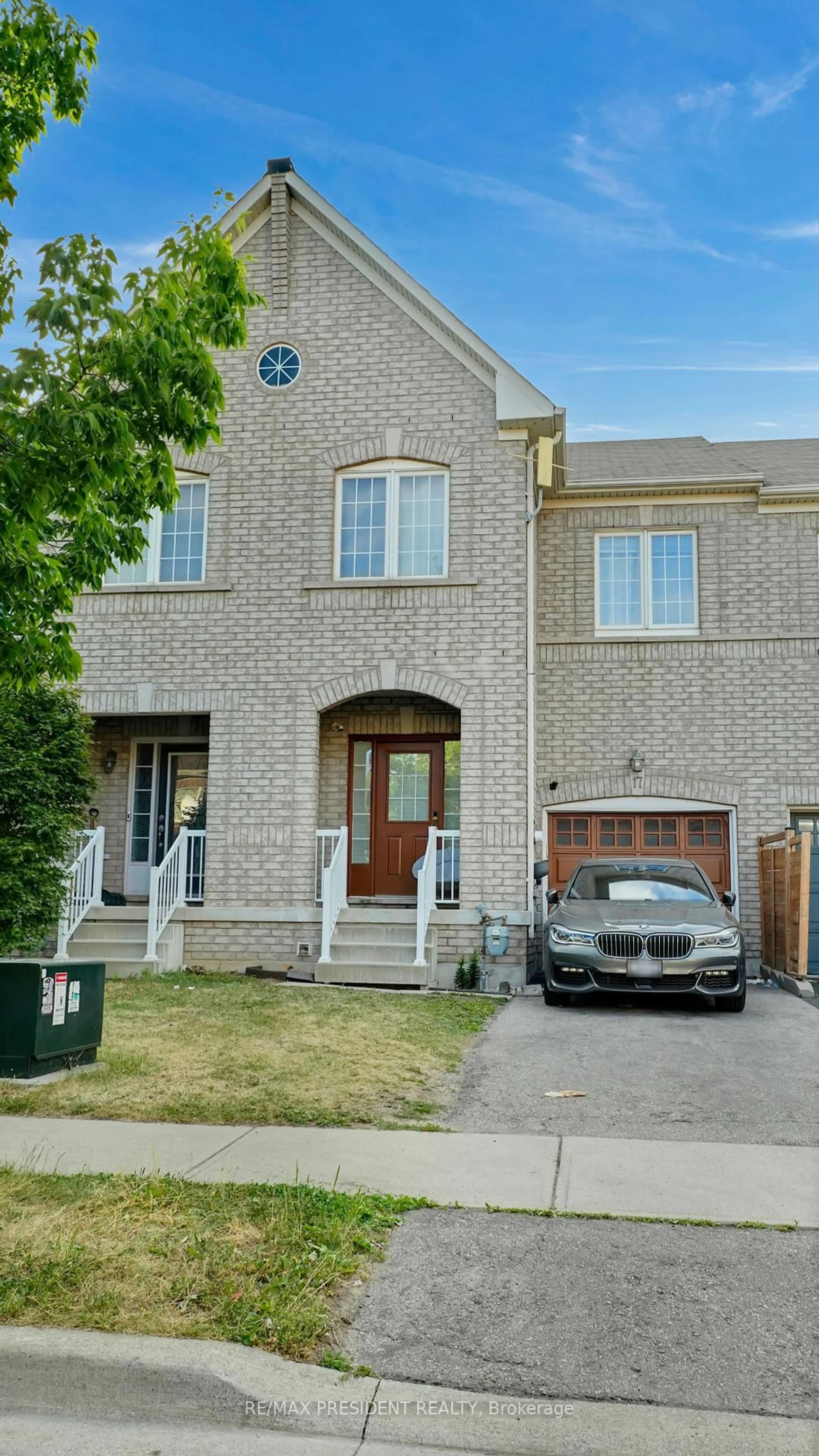 Home with brick exterior material, street for 17 Frenchpark Circ, Brampton Ontario L6X 0Y6