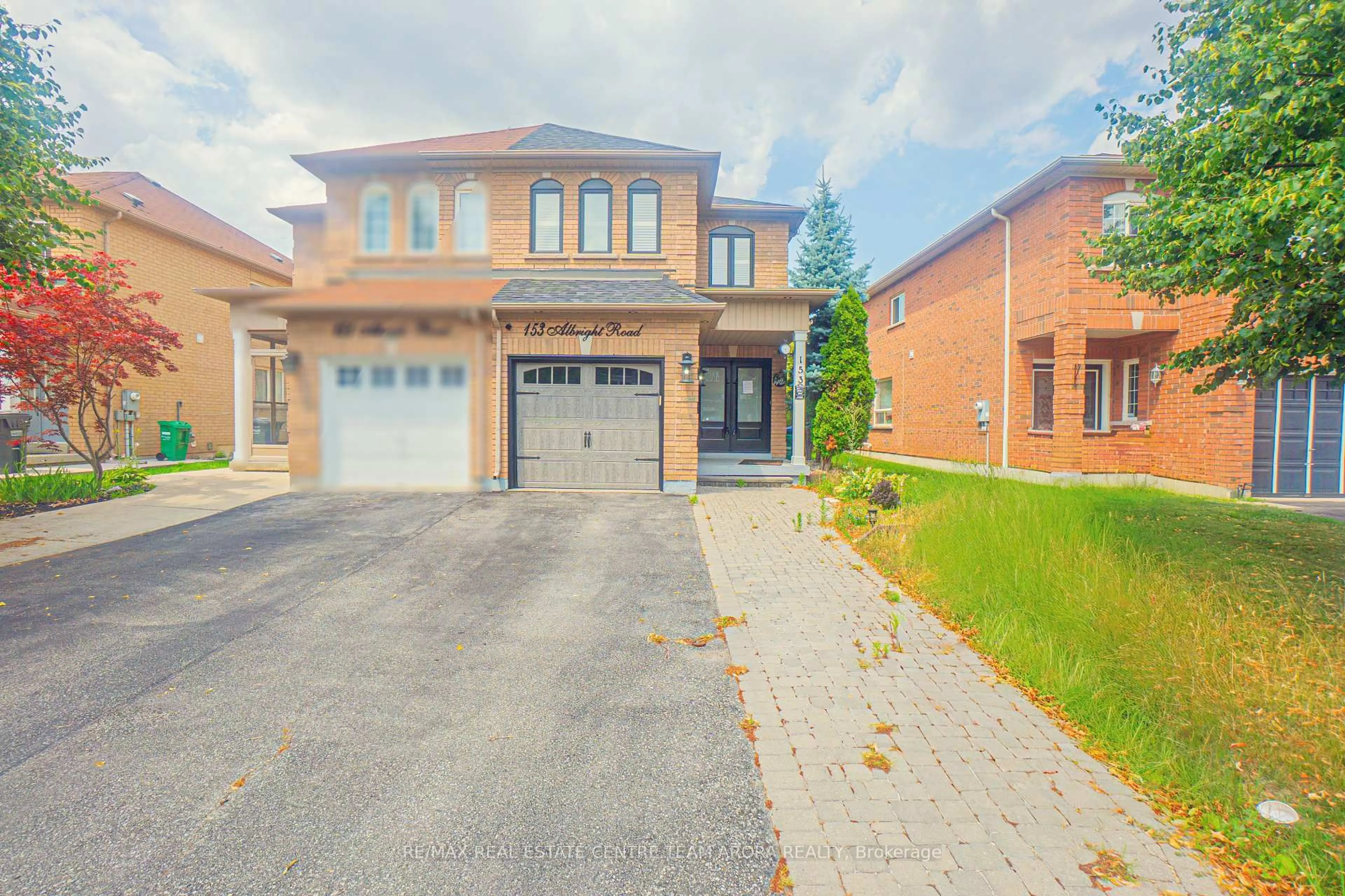 Home with brick exterior material, street for 153 Albright Rd, Brampton Ontario L6X 0J2