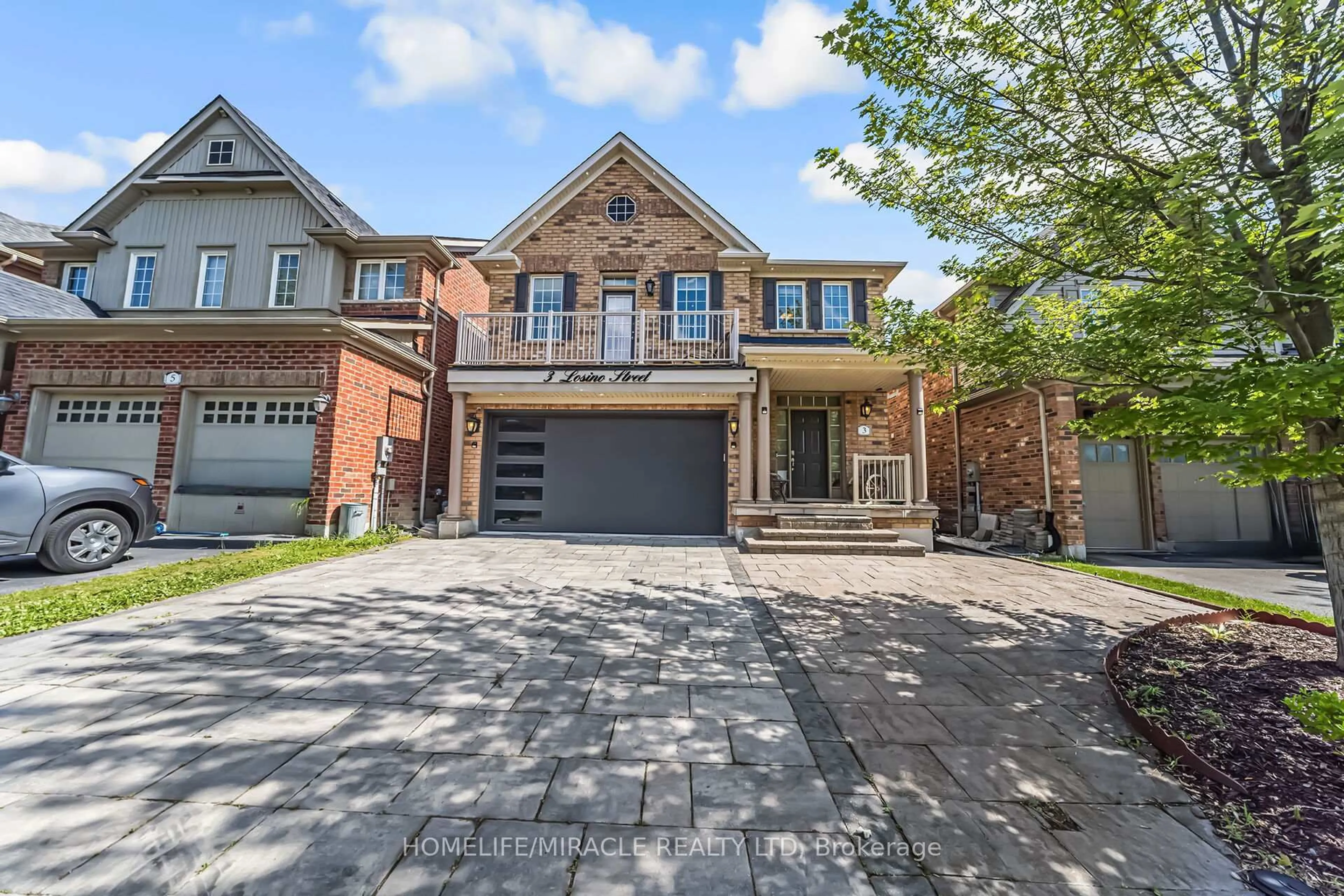 Home with brick exterior material, street for 3 Losino St, Caledon Ontario L7C 3N2