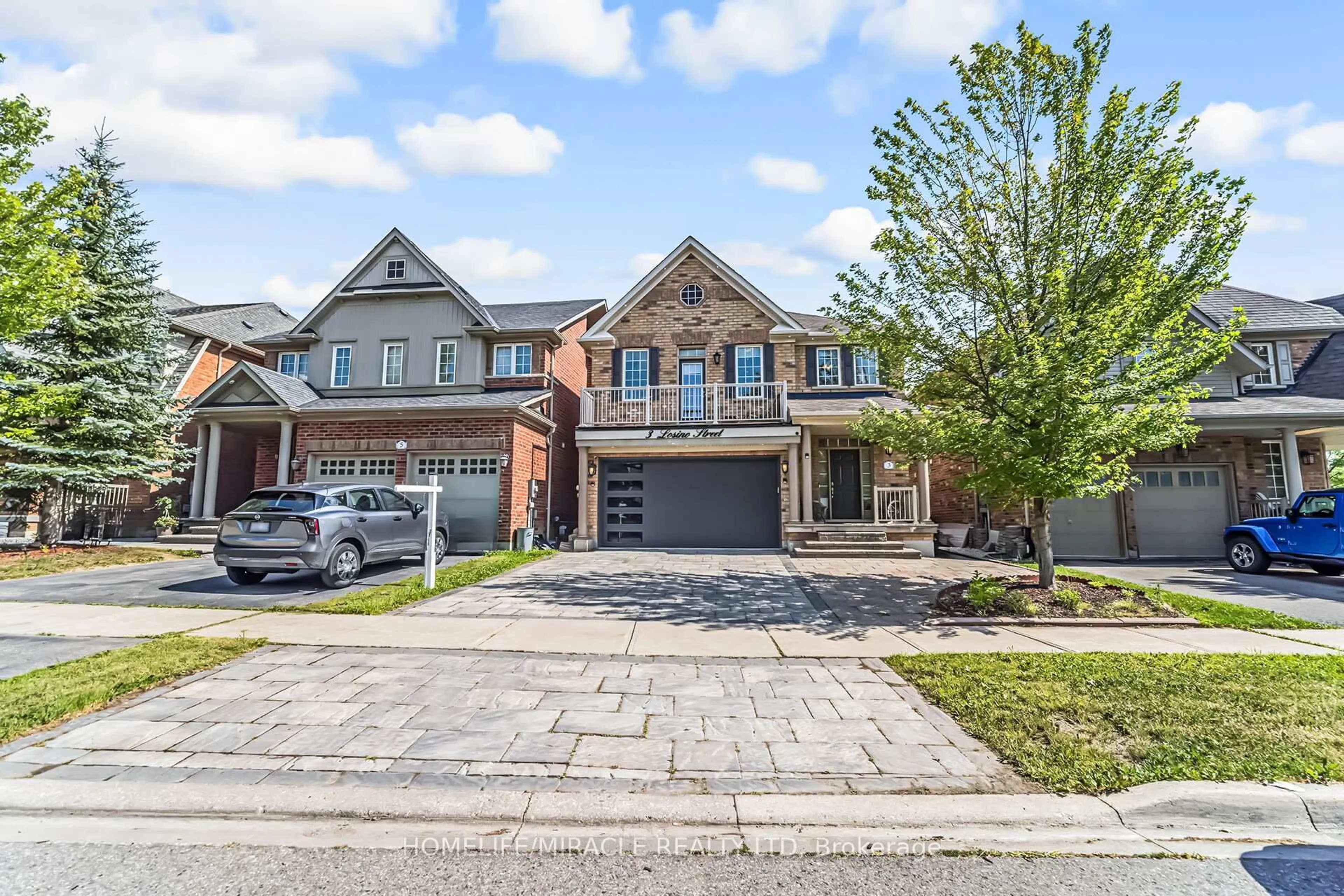 Home with brick exterior material, street for 3 Losino St, Caledon Ontario L7C 3N2