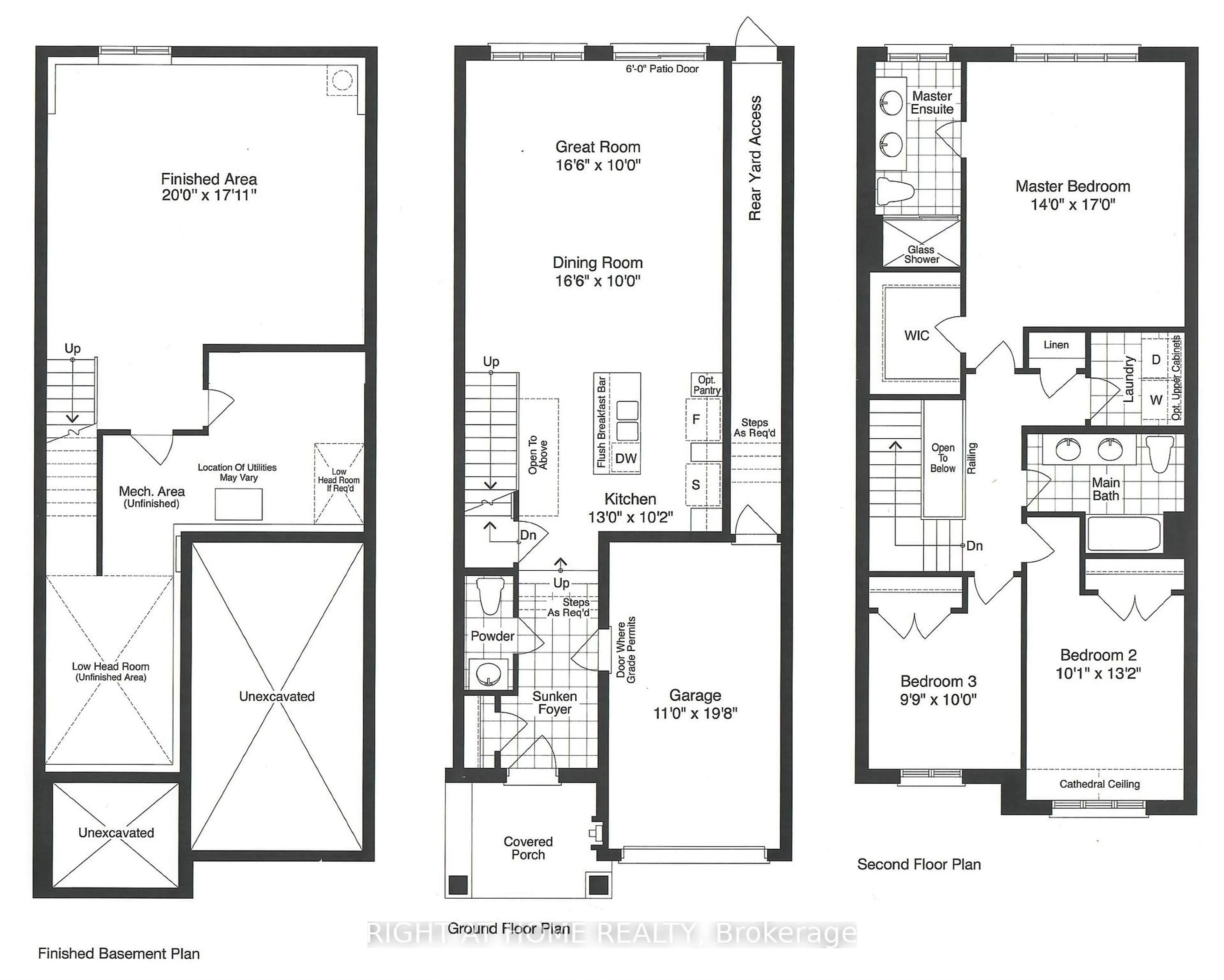 Floor plan for 1323 Chee Chee Landing, Milton Ontario L9E 1L3