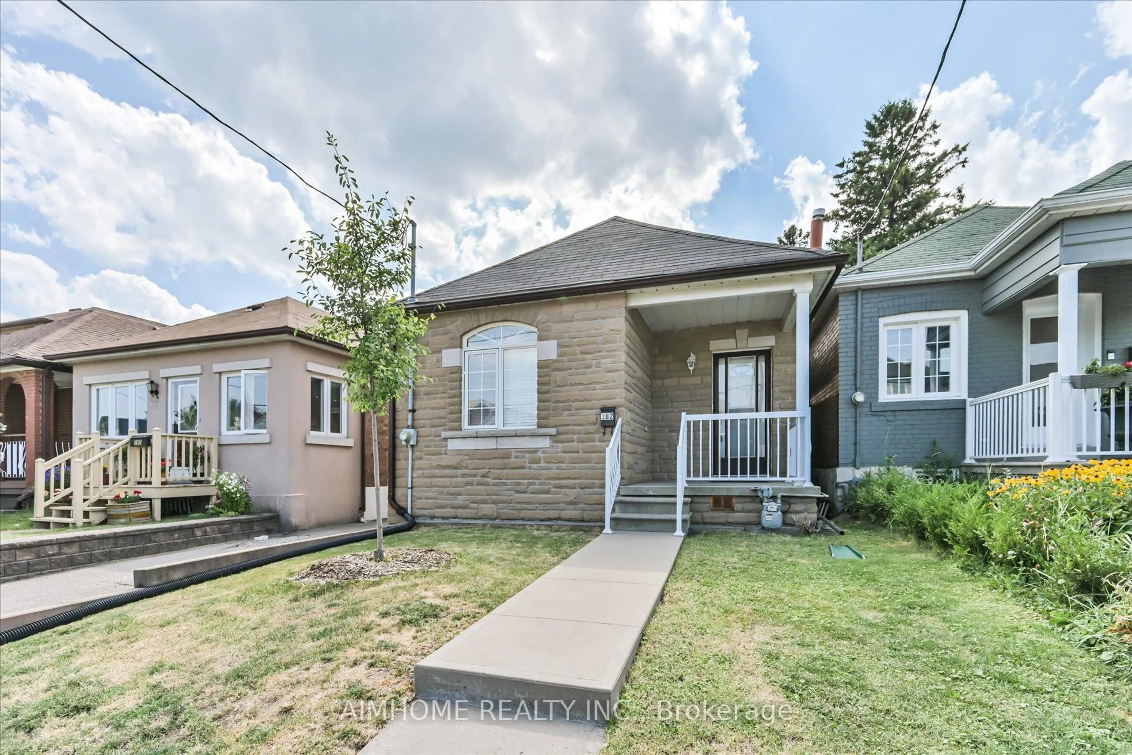 Home with brick exterior material, street for 382 Blackthorn Ave, Toronto Ontario M6M 3B9