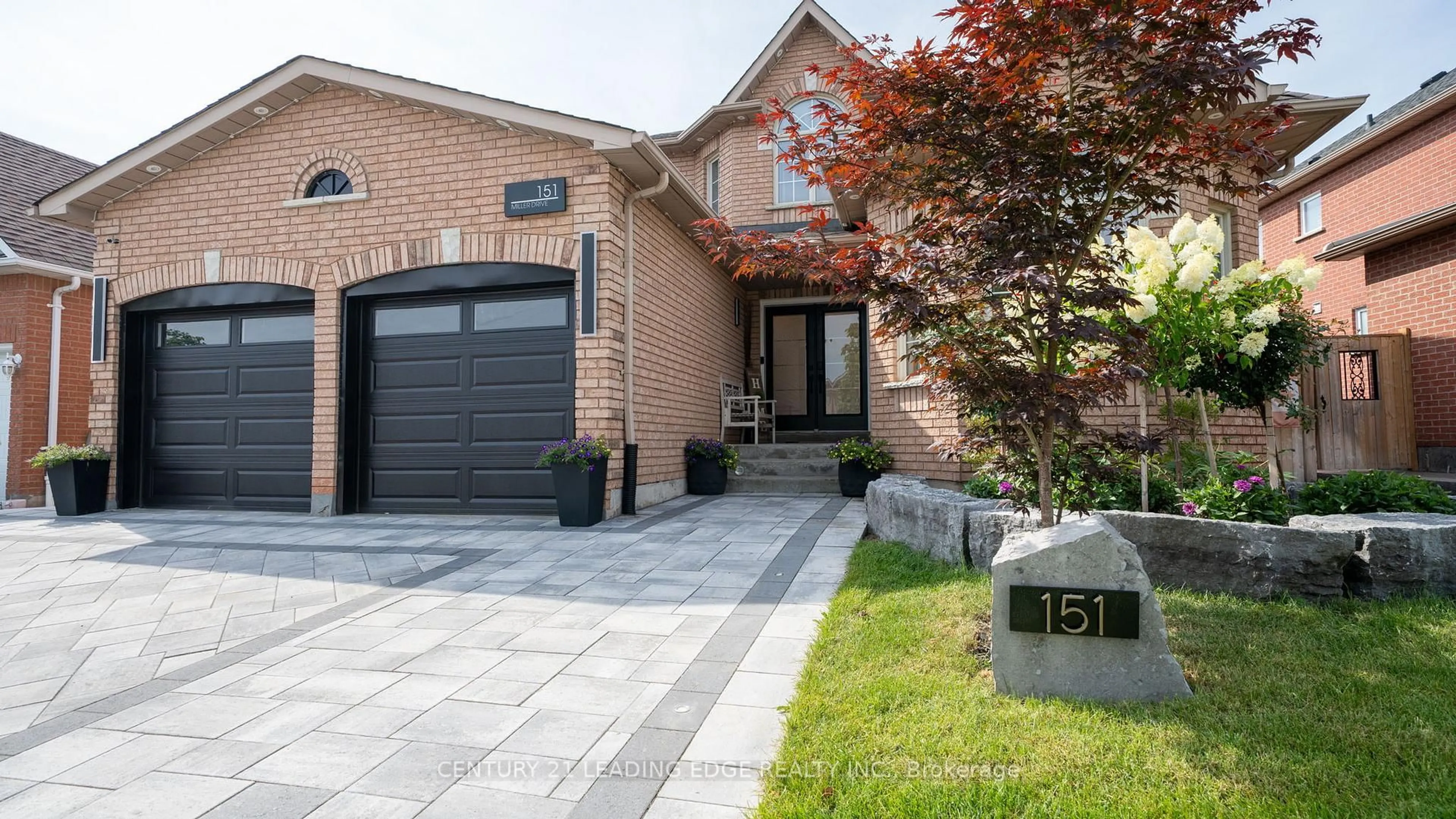 Home with brick exterior material, street for 151 Miller Dr, Halton Hills Ontario L7G 5Y2