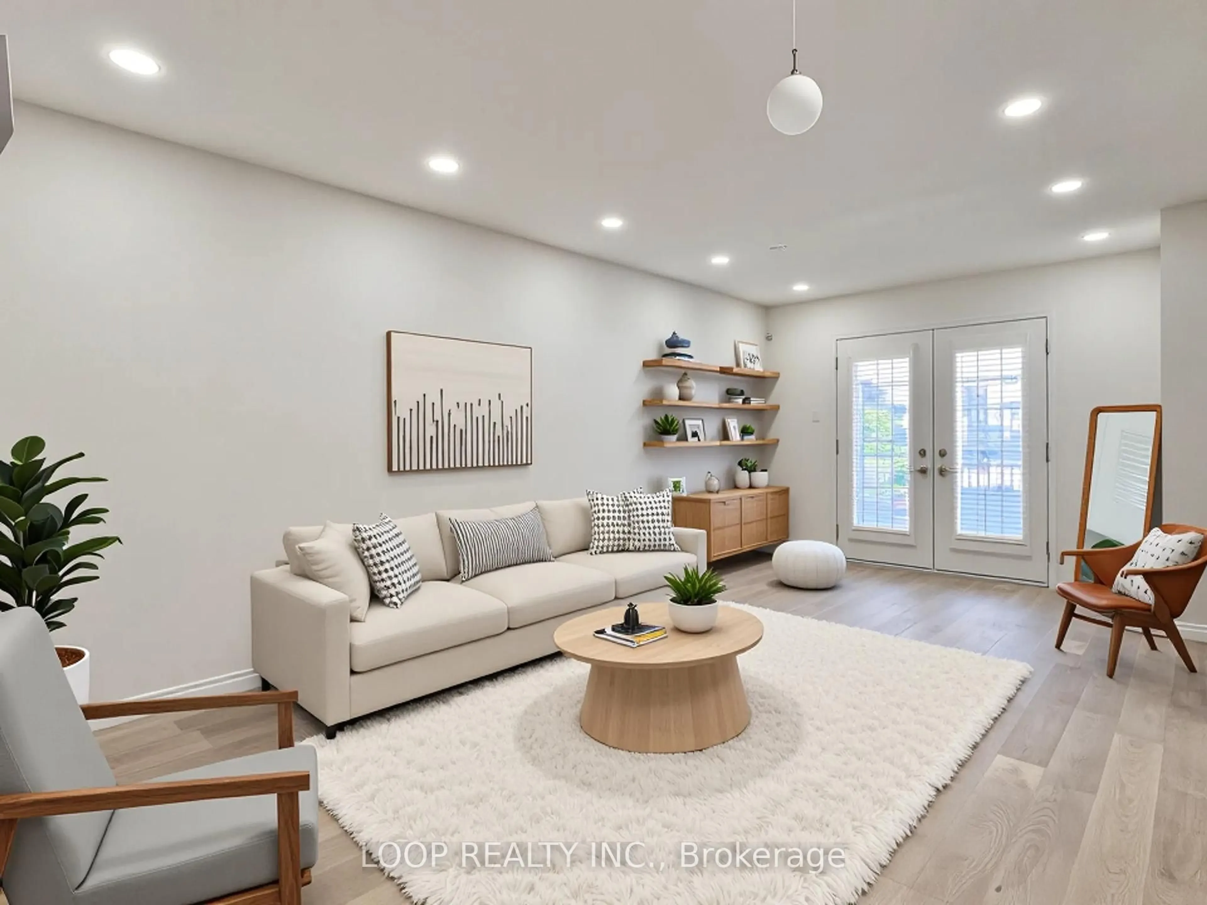Living room with furniture, unknown for 601 Shoreline Dr #102, Mississauga Ontario L5B 4K8