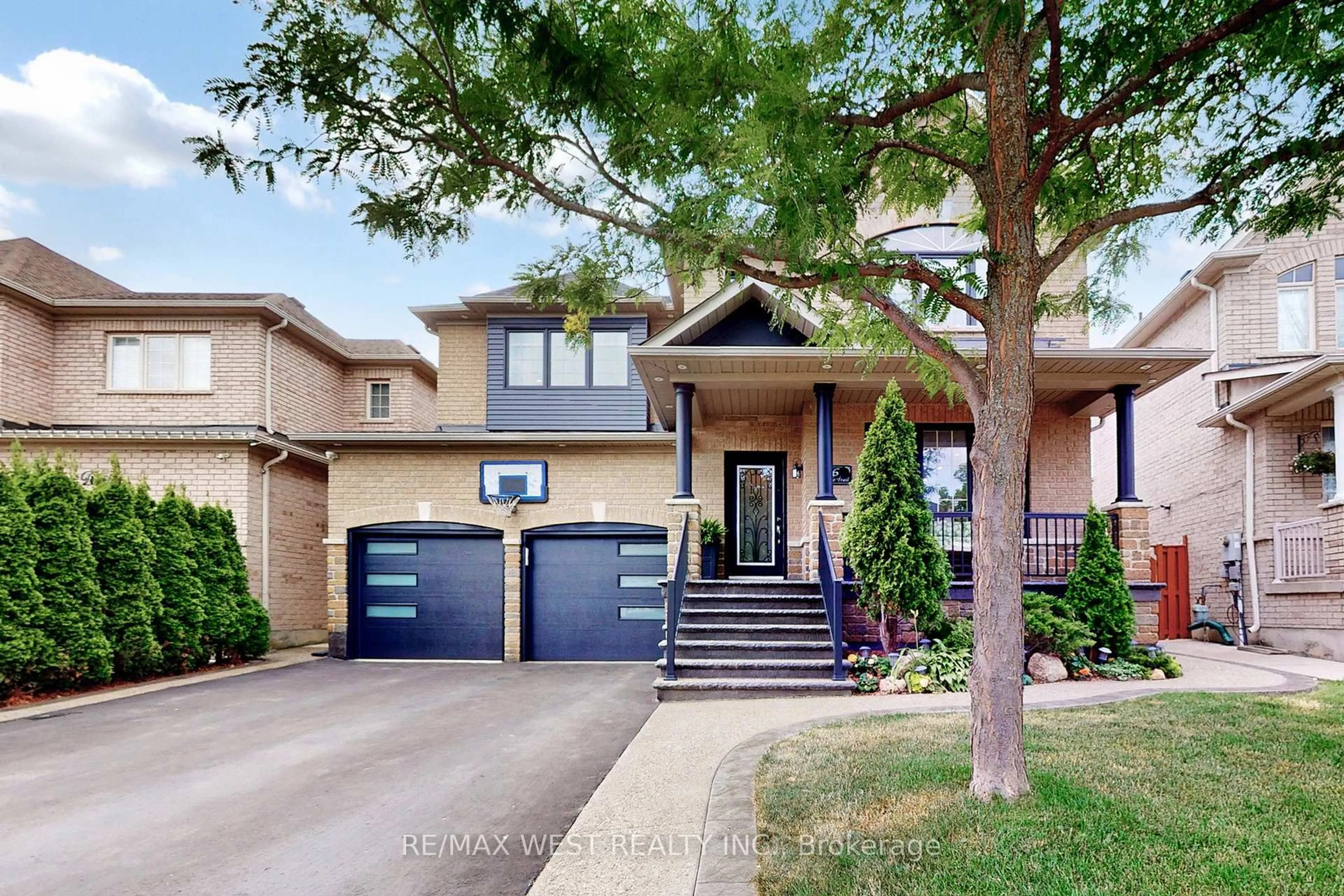 Home with brick exterior material, street for 6 Igloo Tr, Brampton Ontario L6R 3K6