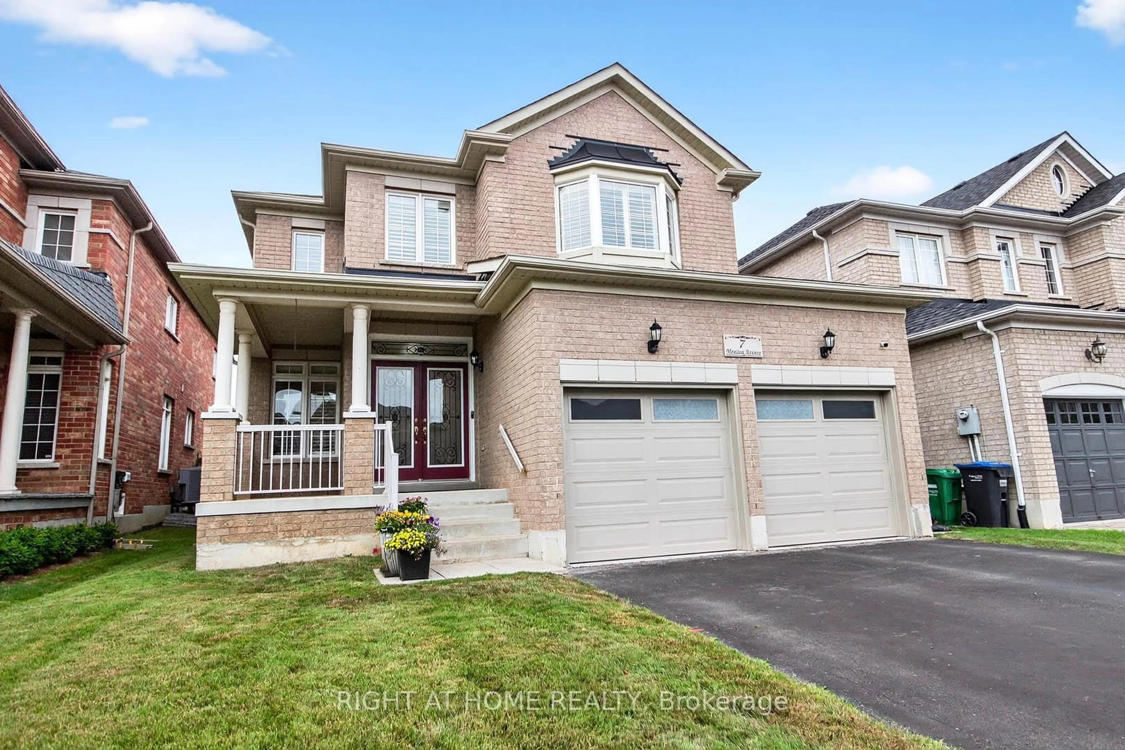 Home with brick exterior material, street for 7 Messina Ave, Brampton Ontario L6Y 0M6