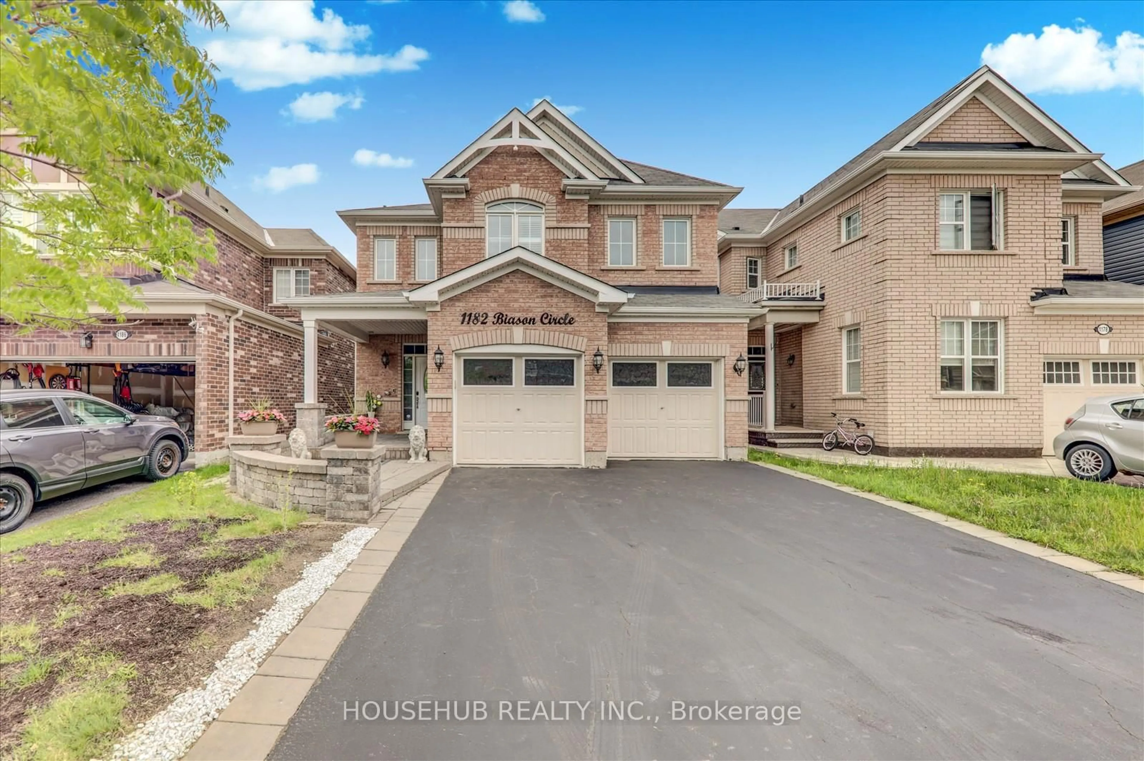 Home with brick exterior material, street for 1182 Biason Circ, Milton Ontario L9T 8S7