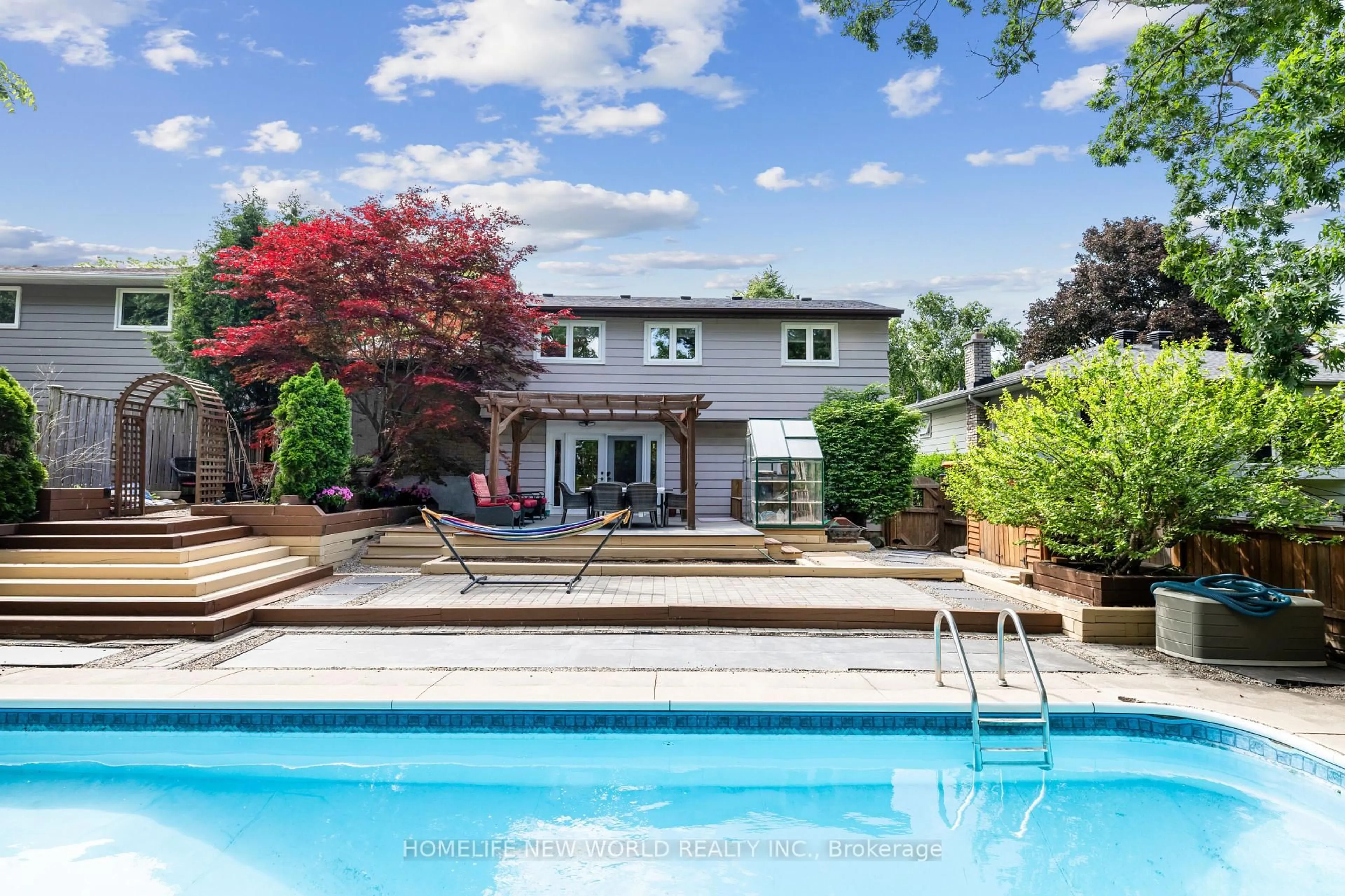 Pool for 1192 Falgarwood Dr, Oakville Ontario L6H 2L3
