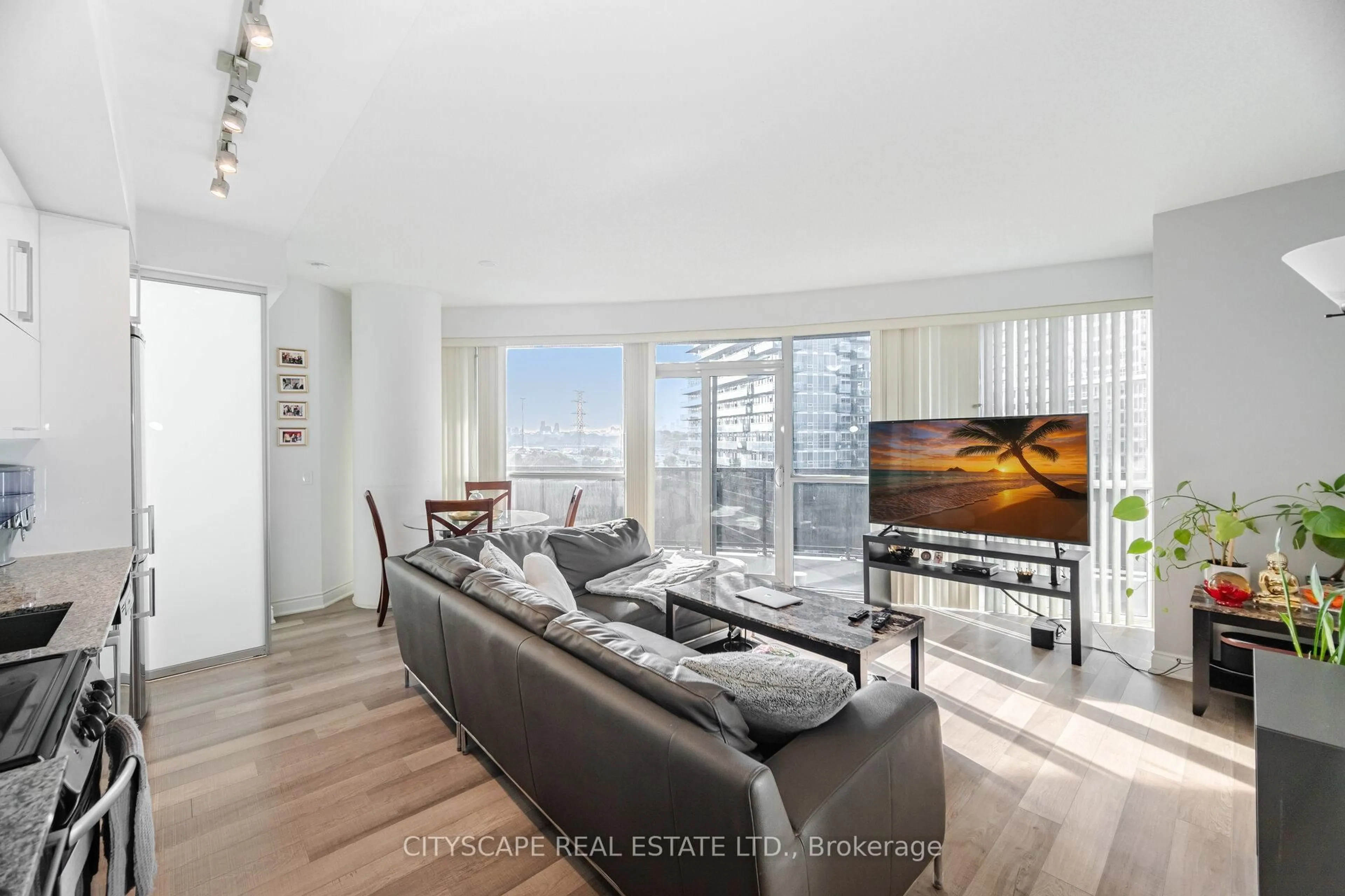 Living room with furniture, unknown for 80 Marine Parade Dr #808, Toronto Ontario M8V 0A3