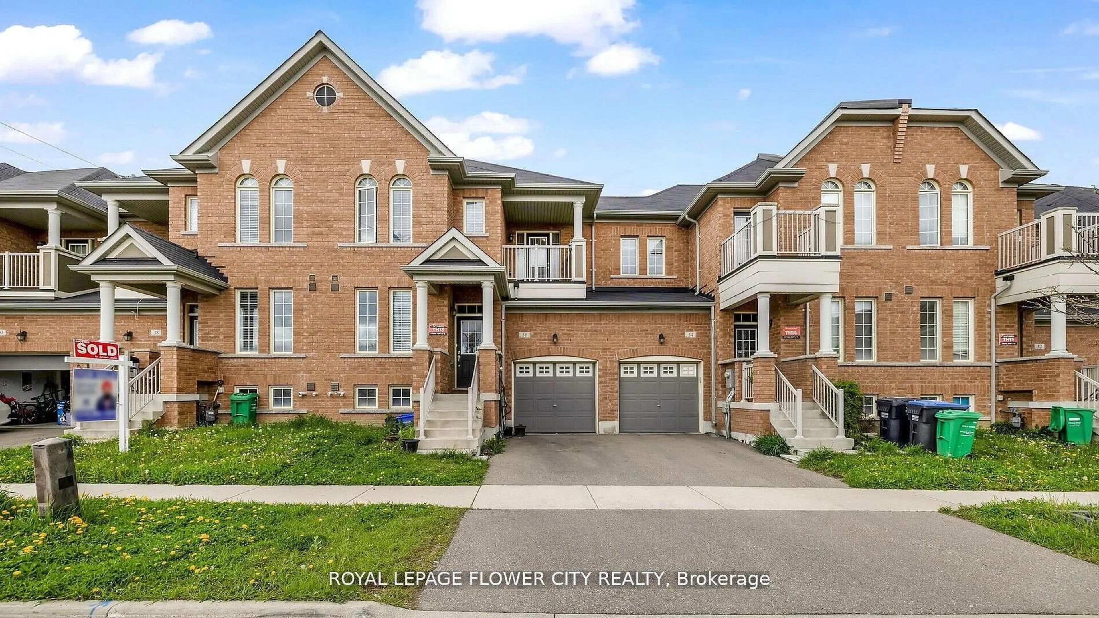 Home with brick exterior material, street for 36 Spokanne St, Brampton Ontario L6R 4A2
