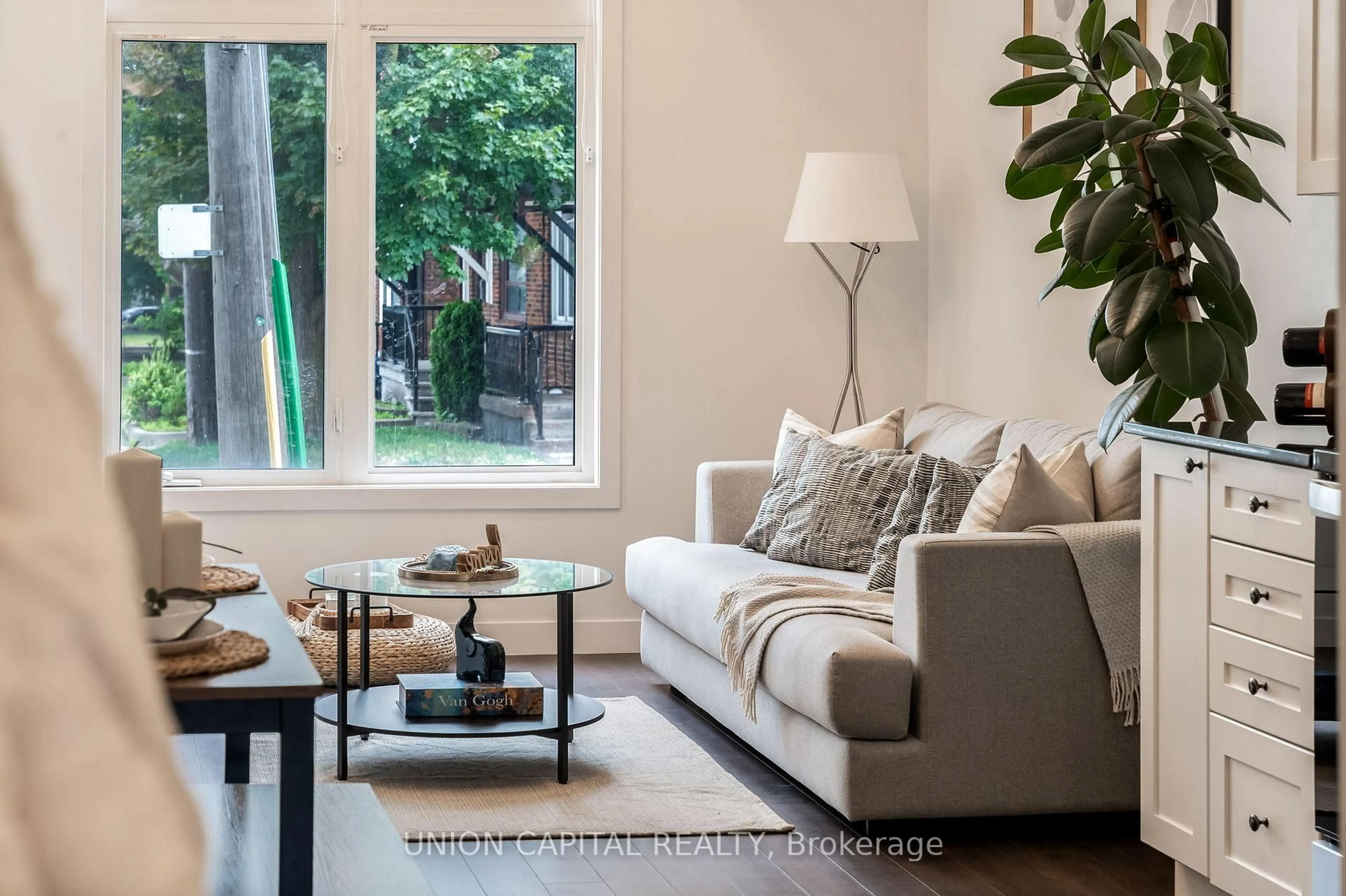 Living room with furniture, unknown for 6 Bicknell Ave #1, Toronto Ontario M6M 0B4