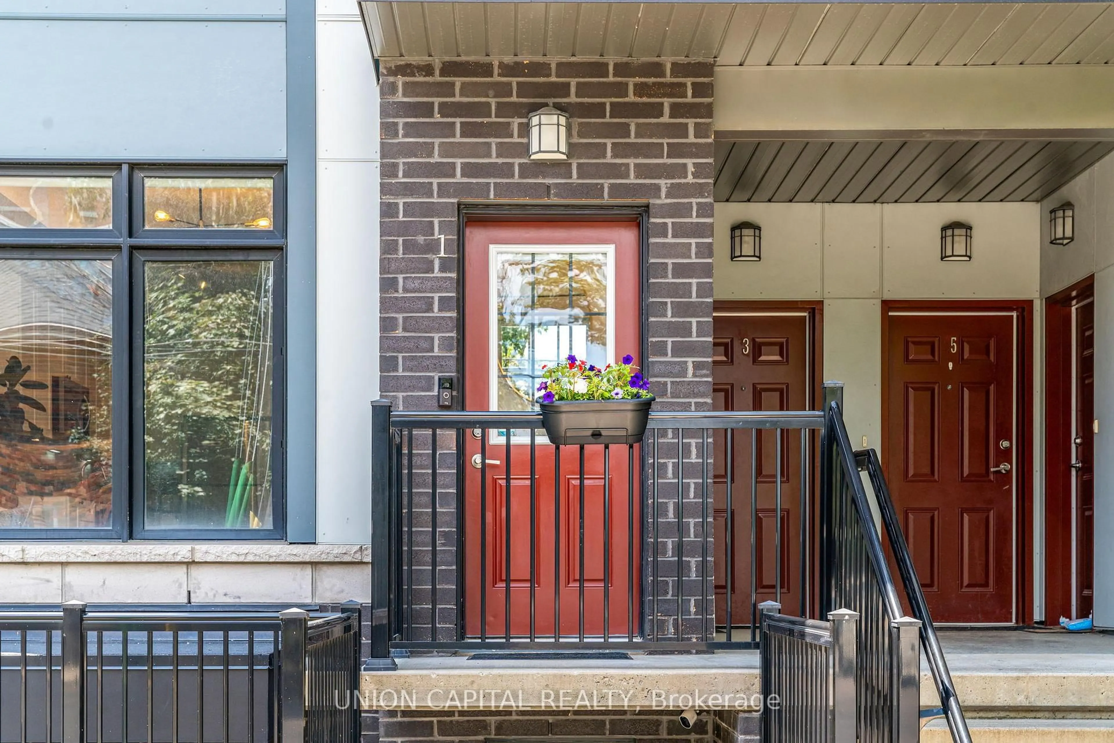Home with brick exterior material, street for 6 Bicknell Ave #1, Toronto Ontario M6M 0B4