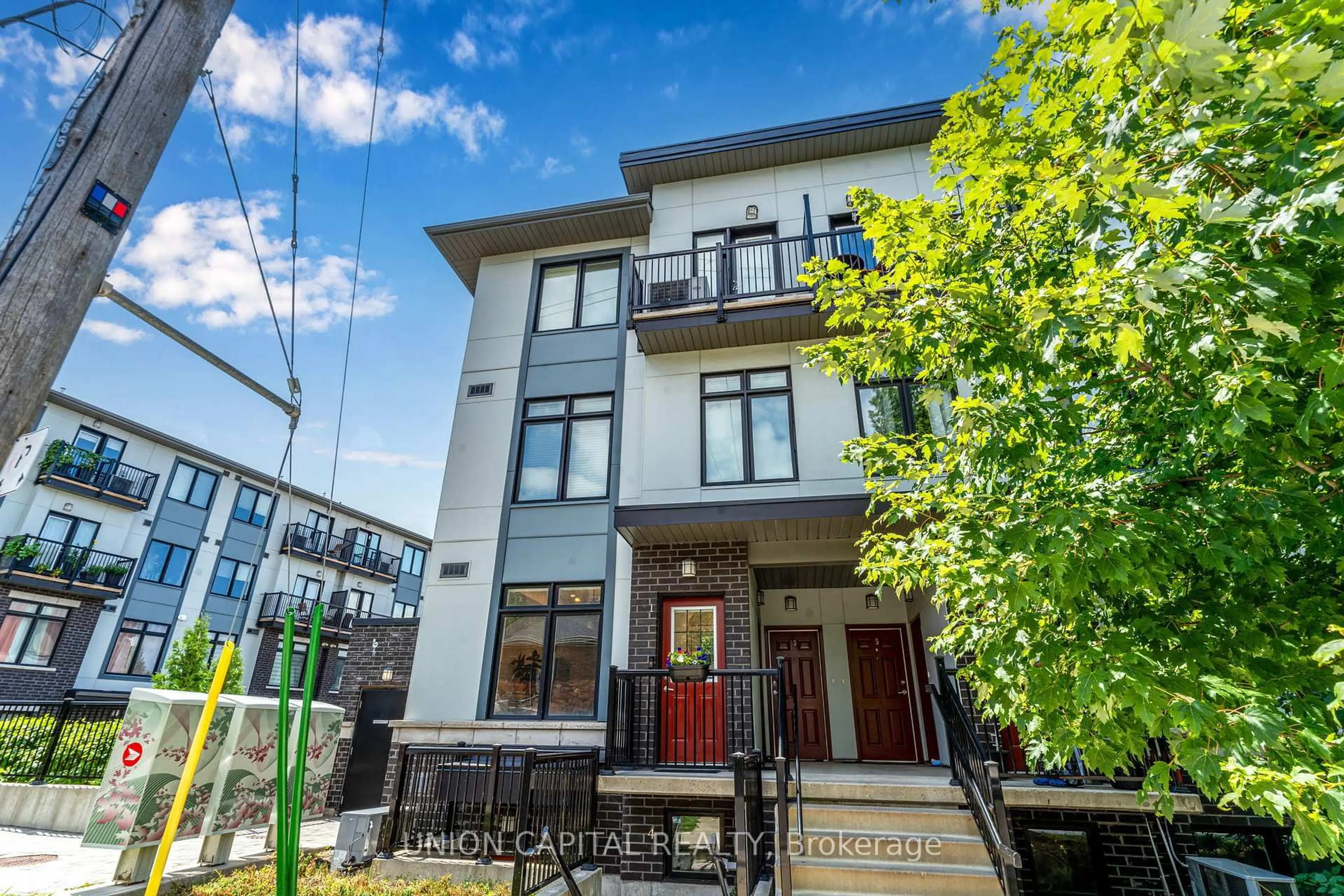 Home with brick exterior material, street for 6 Bicknell Ave #1, Toronto Ontario M6M 0B4