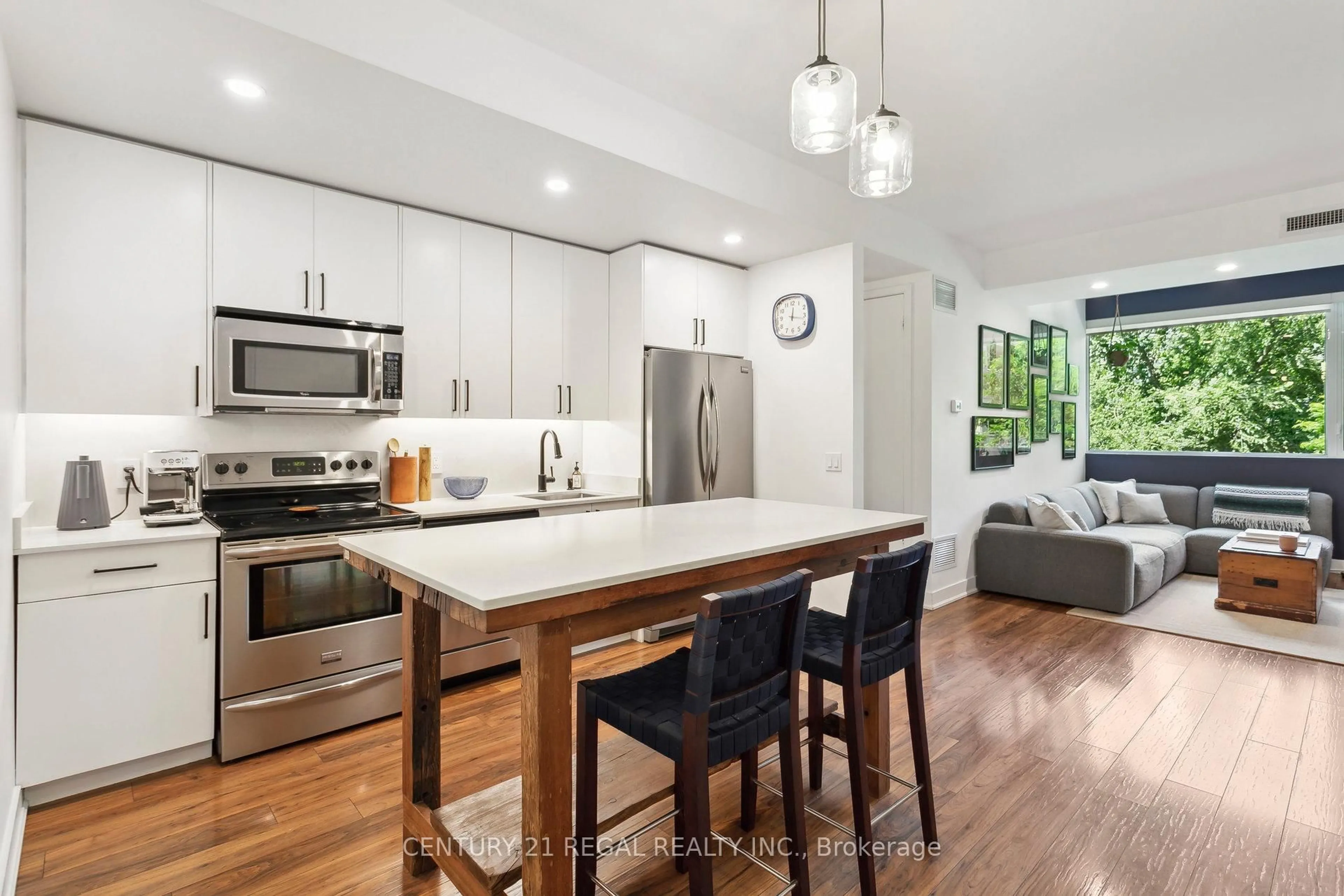 Open concept kitchen, unknown for 25 Ritchie Ave #312, Toronto Ontario M6R 2J6