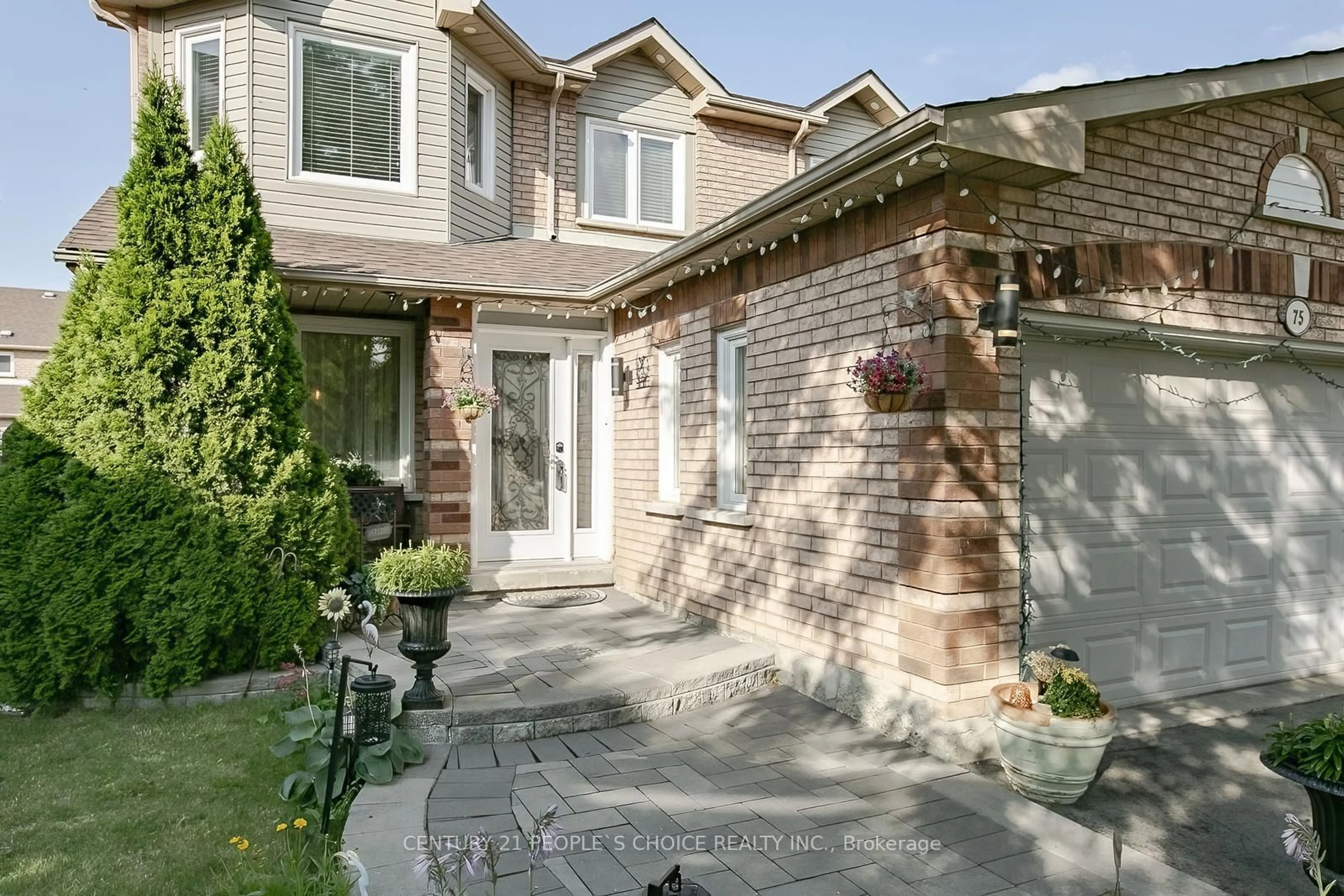 Home with brick exterior material, street for 75 Letty Ave, Brampton Ontario L6Y 4T1