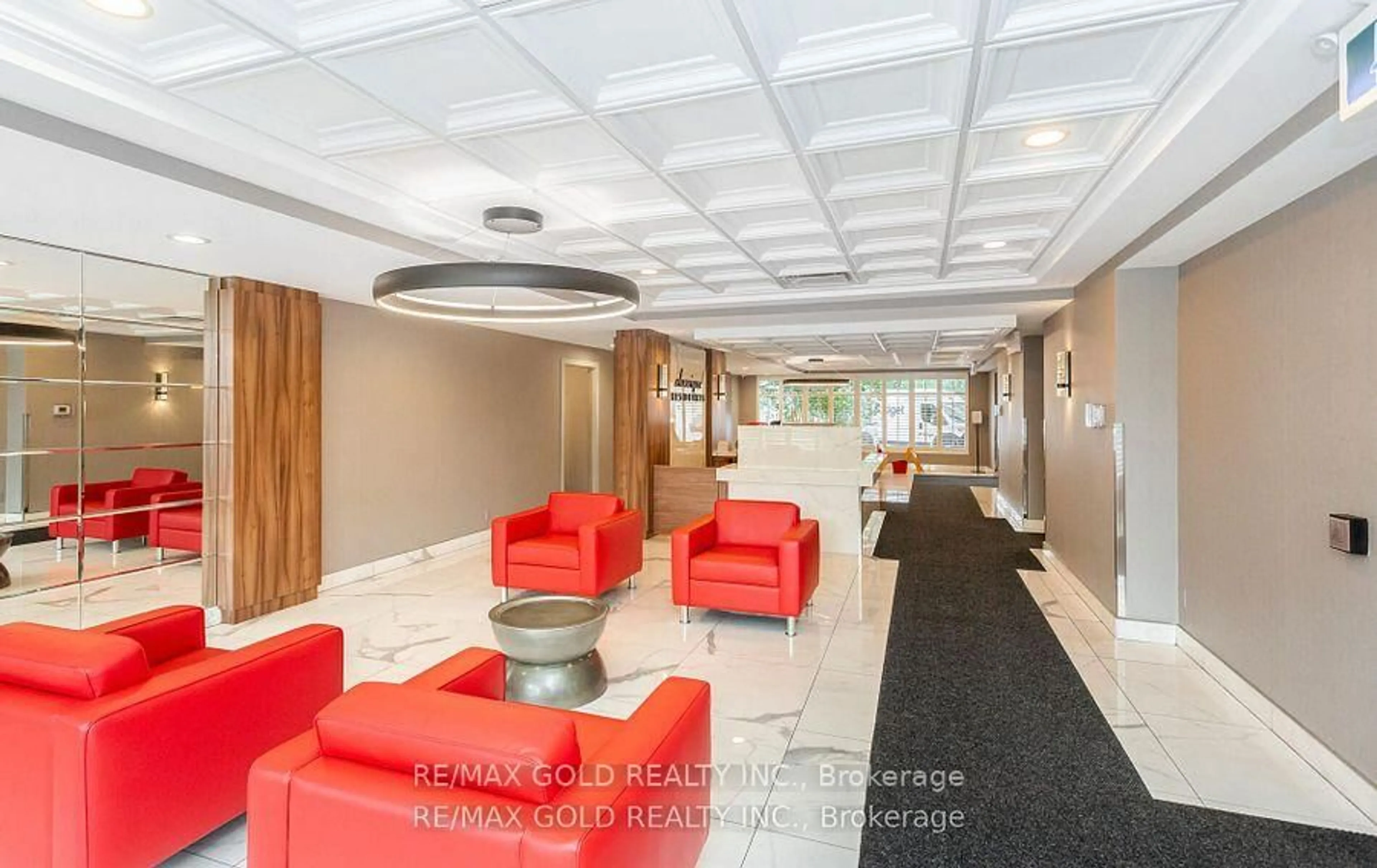 Lobby for 155 Hillcrest Ave #1213, Mississauga Ontario L5B 3Z2