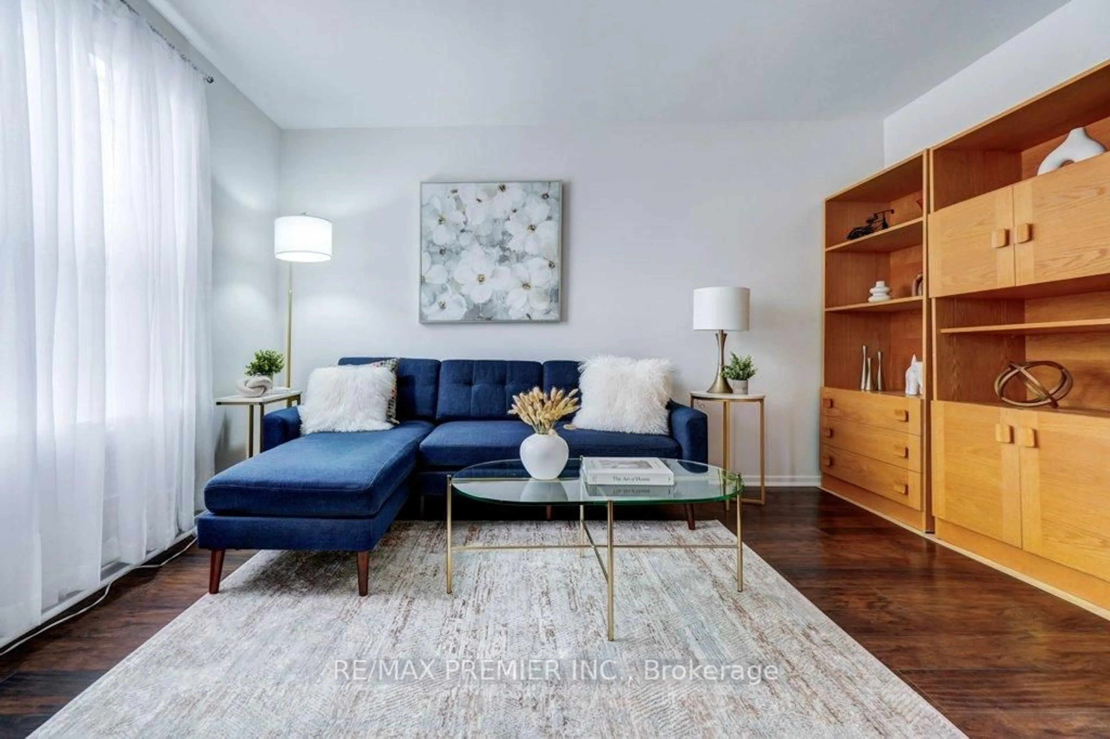 Living room with furniture, unknown for 63 George St, Toronto Ontario M9N 2B6