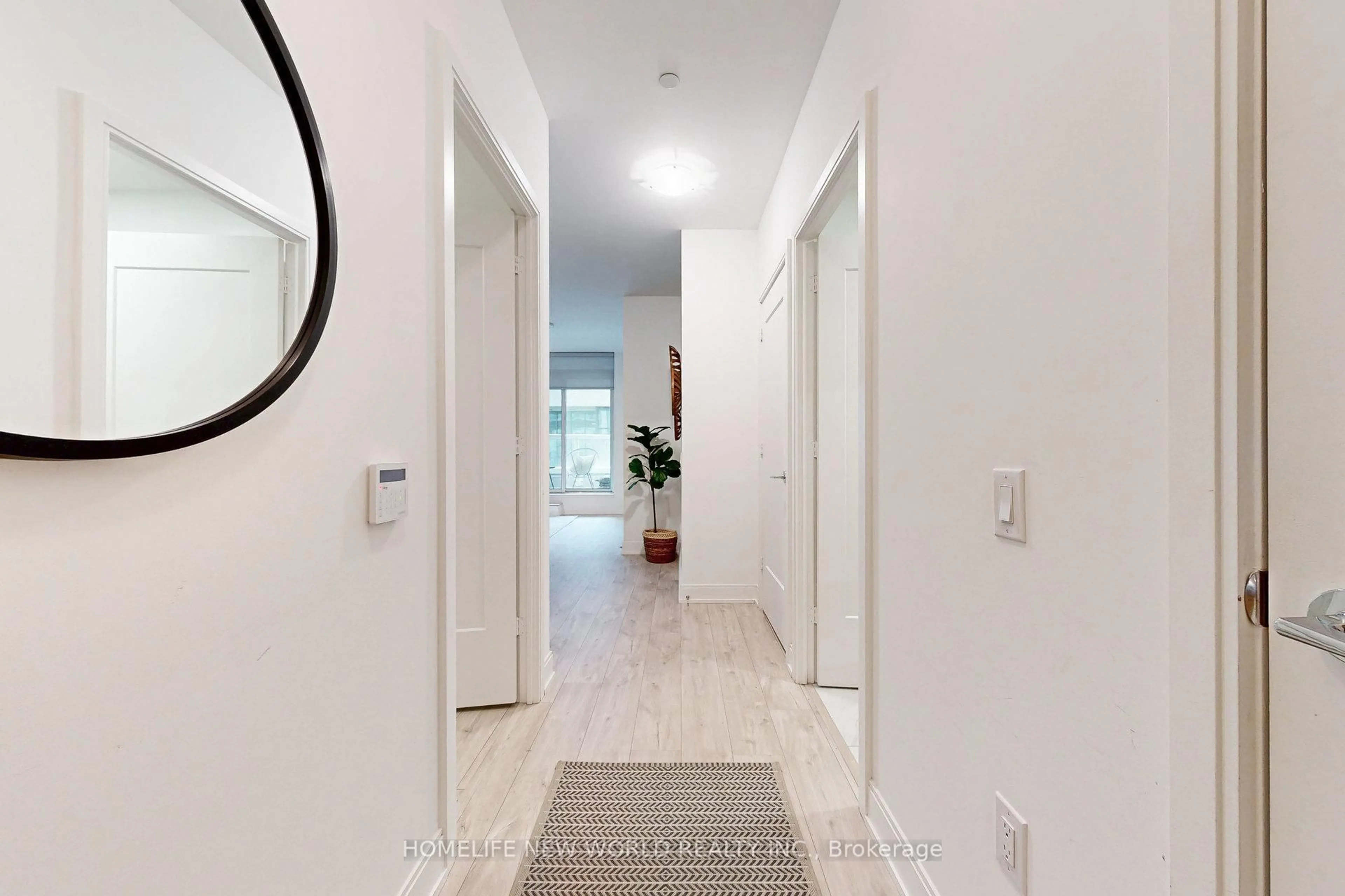 Indoor entryway for 65 Annie Craig Dr #204, Toronto Ontario M8V 0G3