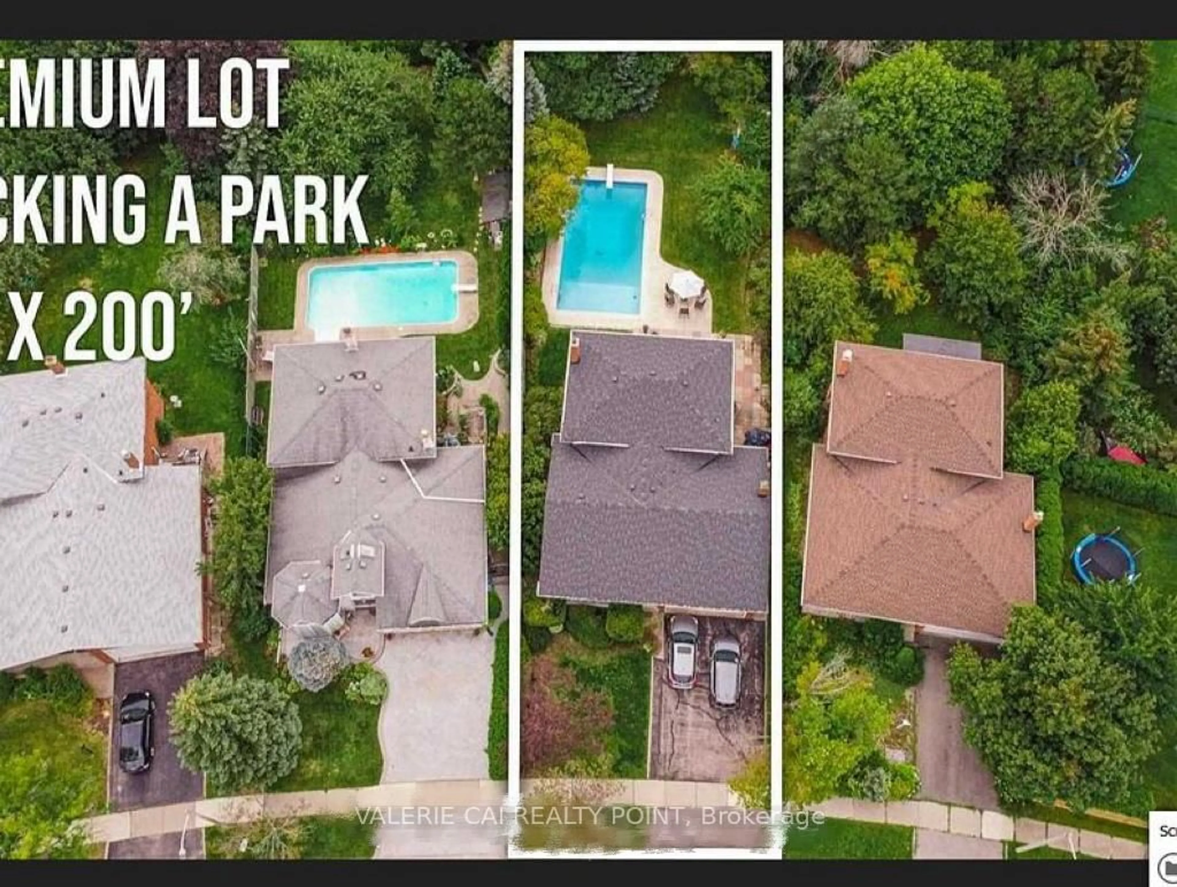 A pic from outside/outdoor area/front of a property/back of a property/a pic from drone, street for 3574 Golden Orchard Dr, Mississauga Ontario L4Y 3H8