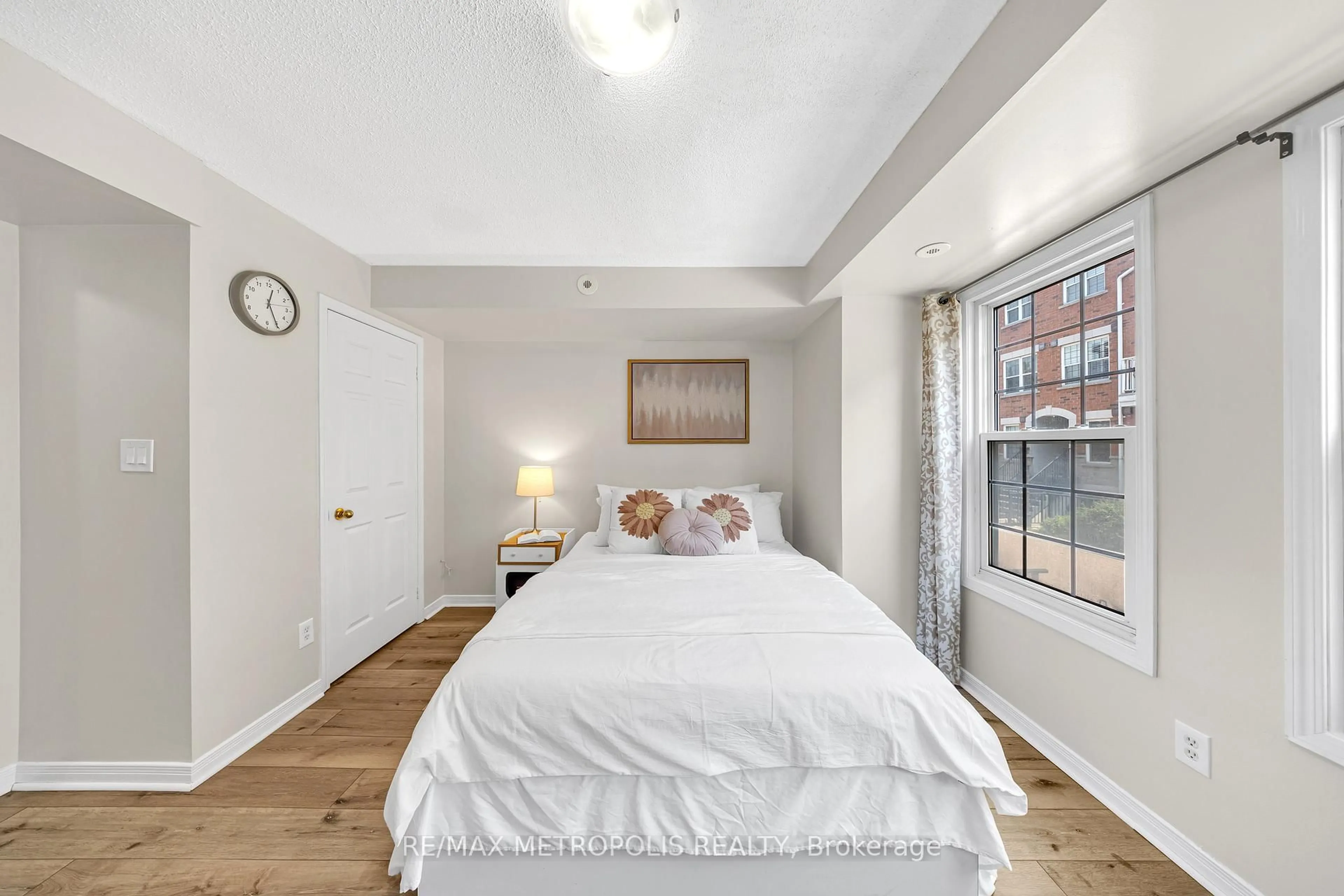 Bedroom with bed, unknown for 37 Four Winds Dr #19, Toronto Ontario M3J 1K7