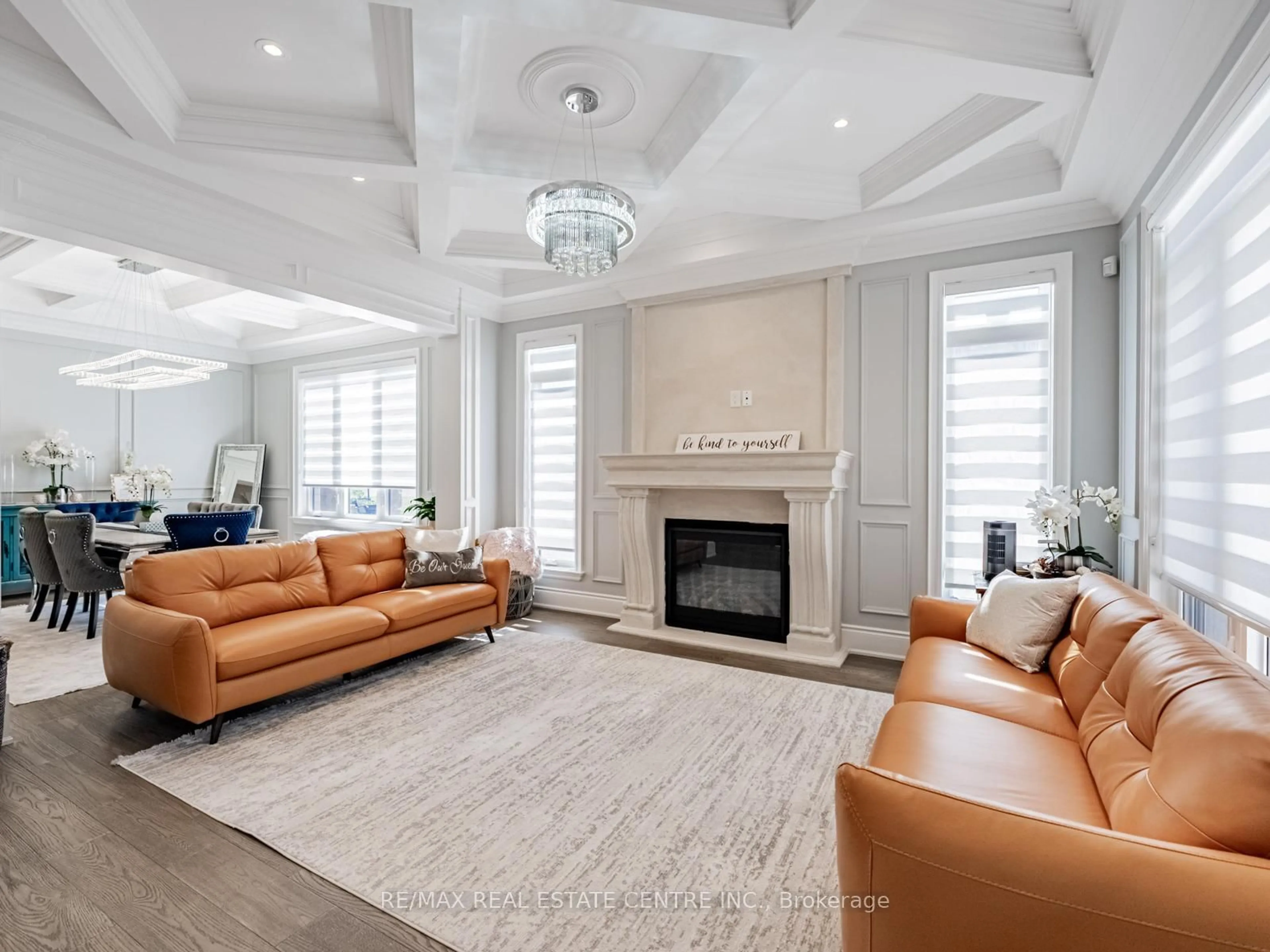 Living room with furniture, ceramic/tile floor for 9898 Winston Churchill Blvd, Halton Hills Ontario L0P 1K0