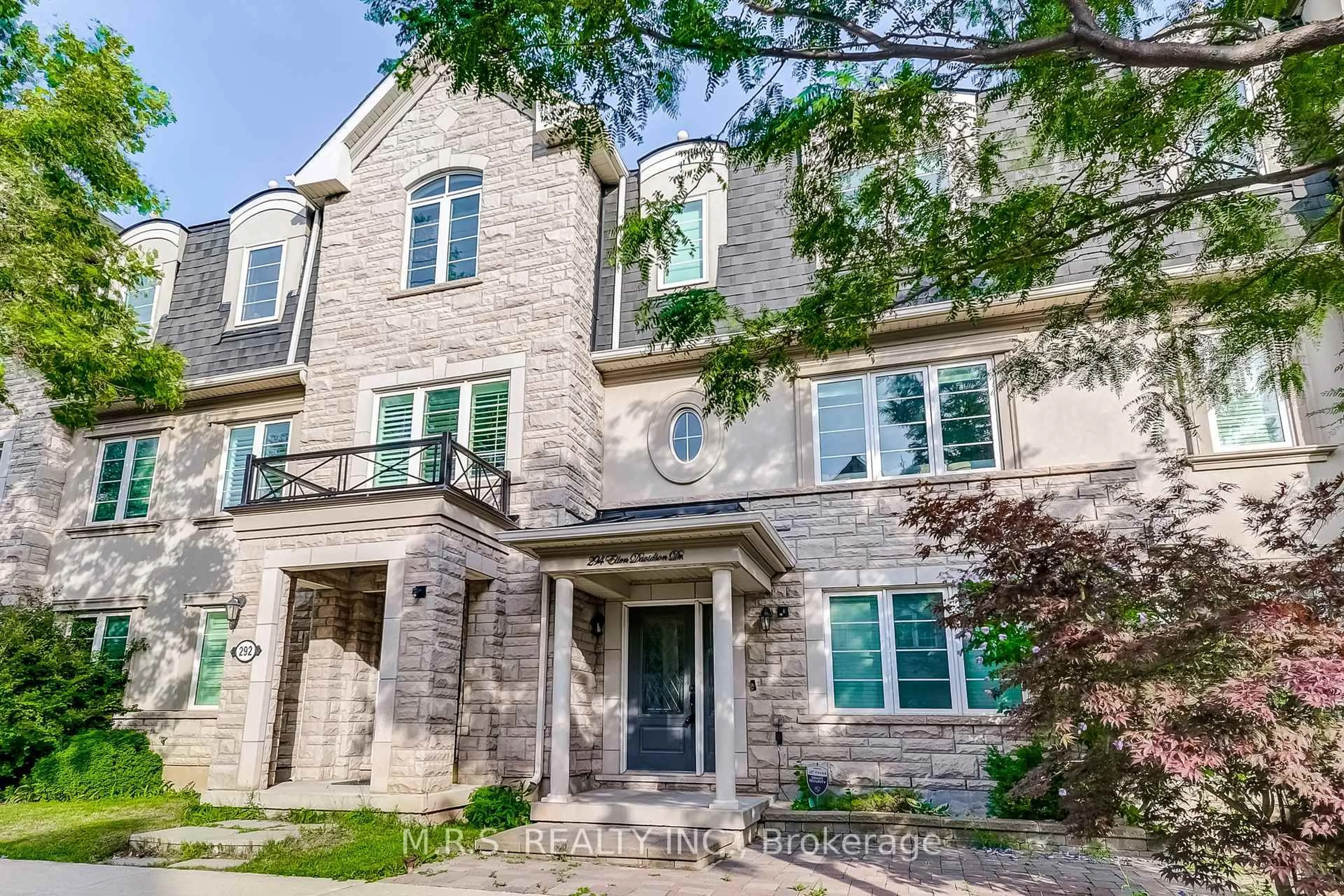 Home with brick exterior material, street for 294 Ellen Davidson Dr, Oakville Ontario L6M 0V5