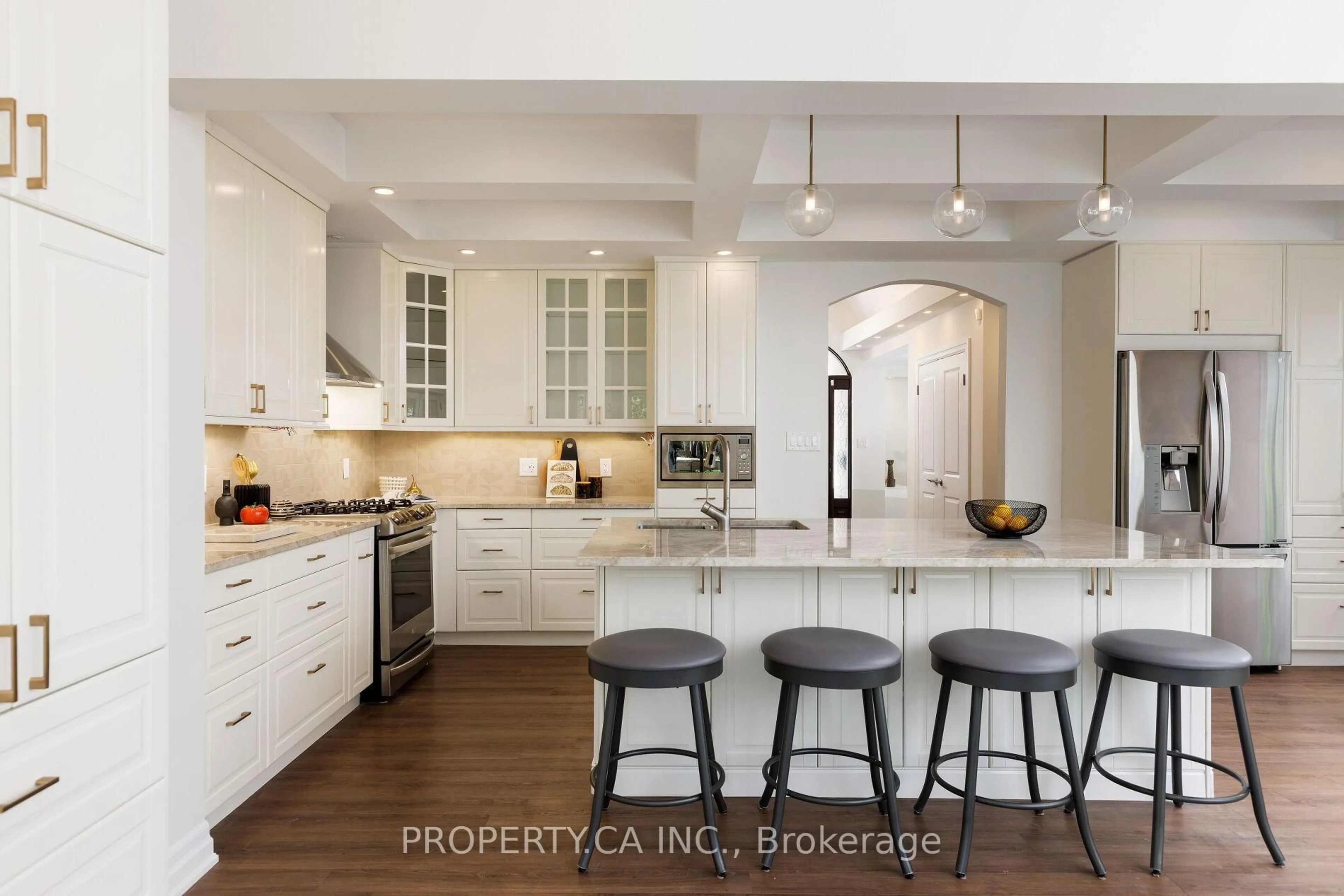Open concept kitchen, unknown for 104 Princess Anne Cres, Toronto Ontario M9A 2R2
