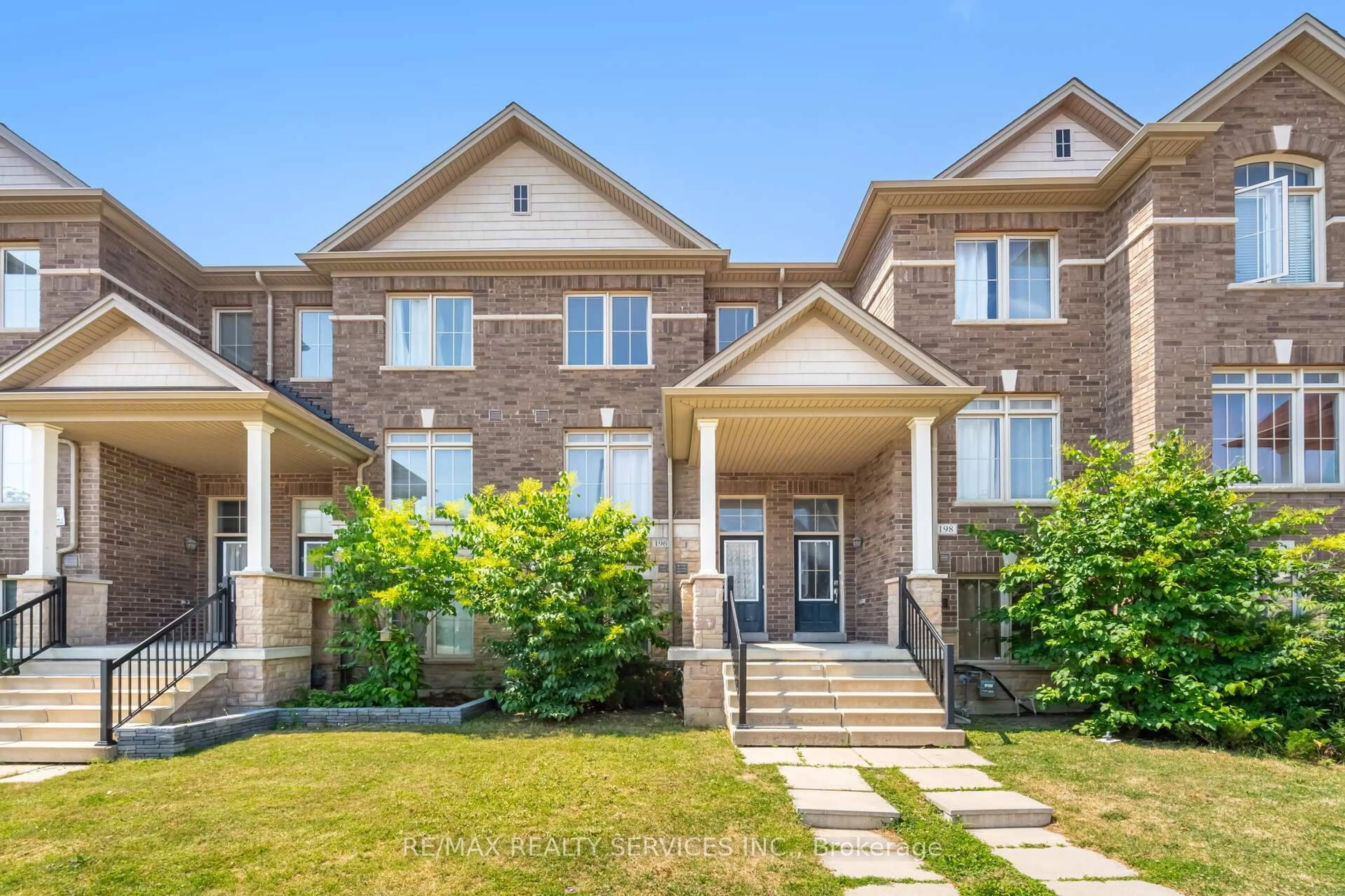 Home with brick exterior material, street for 196 Inspire Blvd, Brampton Ontario L6R 3X5