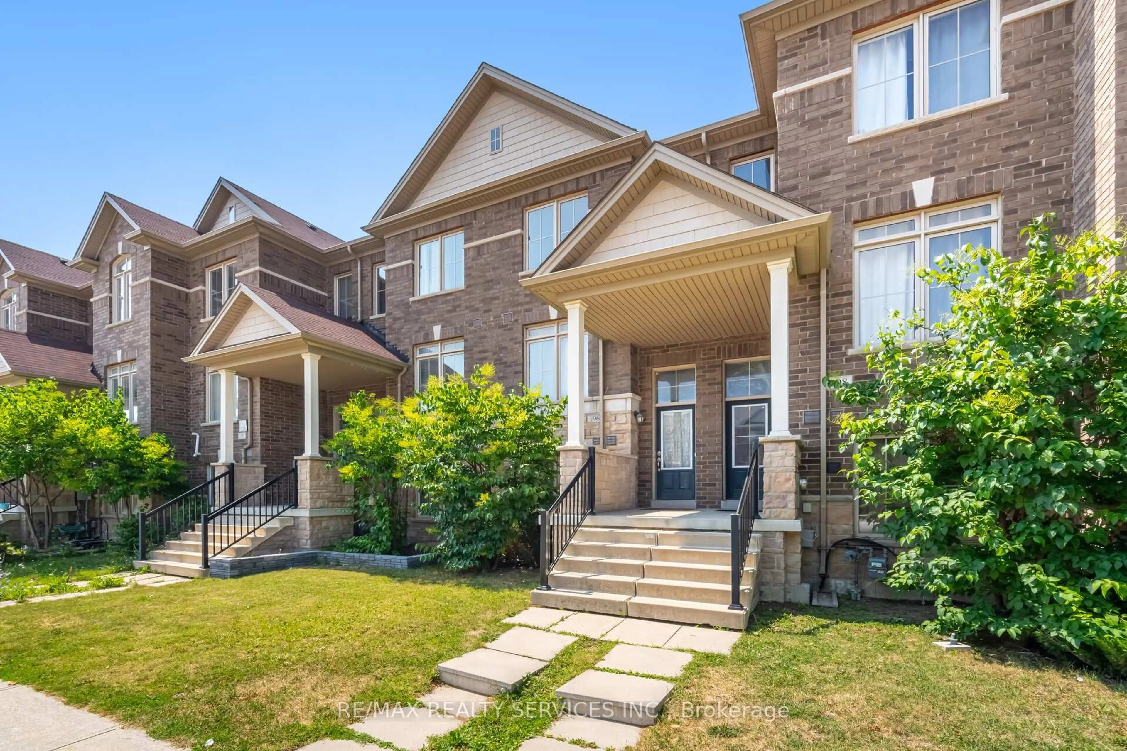 Home with brick exterior material, street for 196 Inspire Blvd, Brampton Ontario L6R 3X5