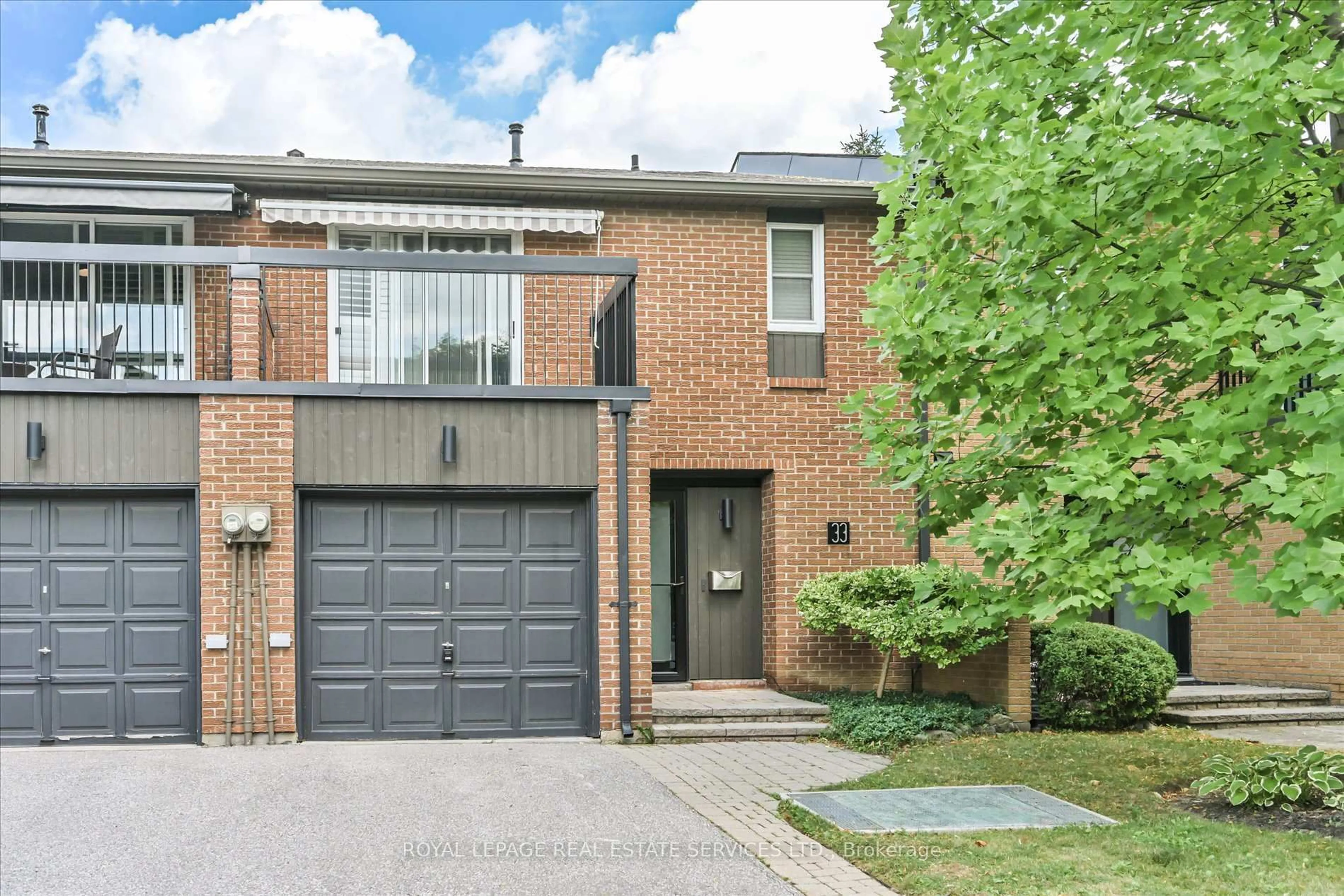 Home with brick exterior material, street for 1395 Royal York Rd #33, Toronto Ontario M9A 4Y9