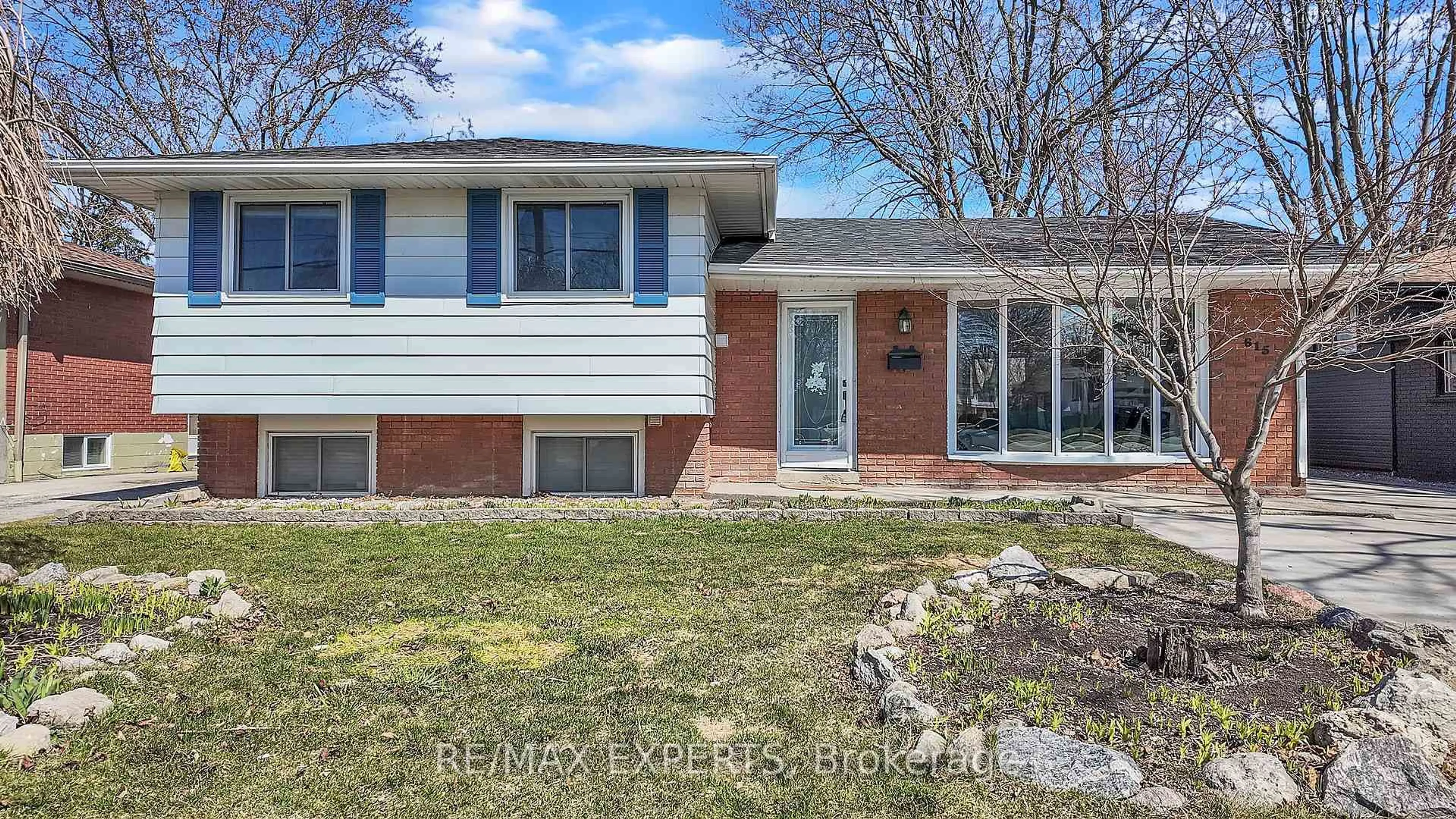 Home with brick exterior material, street for 615 Walkers Line, Burlington Ontario L7N 2E6