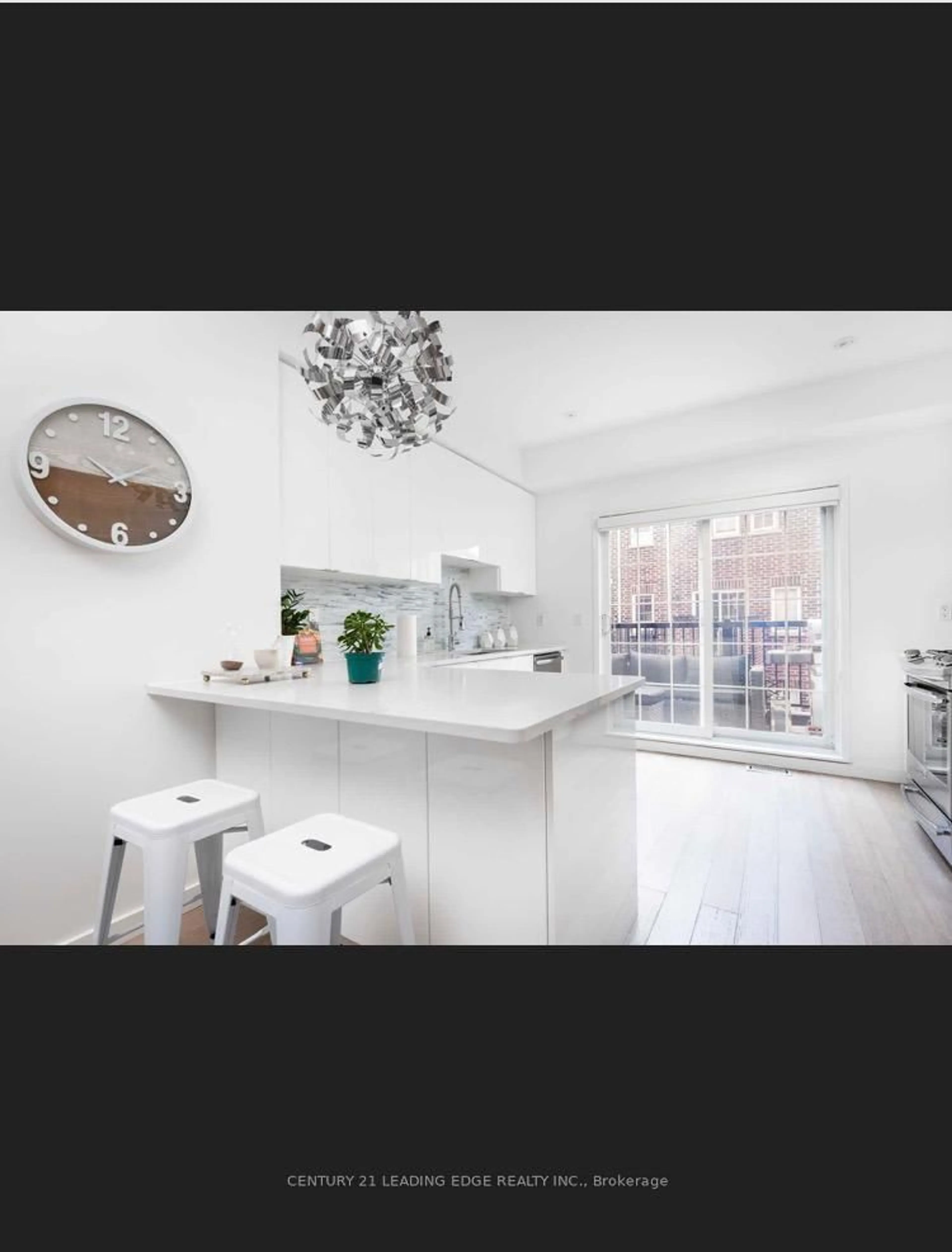 Contemporary kitchen, ceramic/tile floor for 113 The Queensway Way #57, Toronto Ontario M6S 5B6