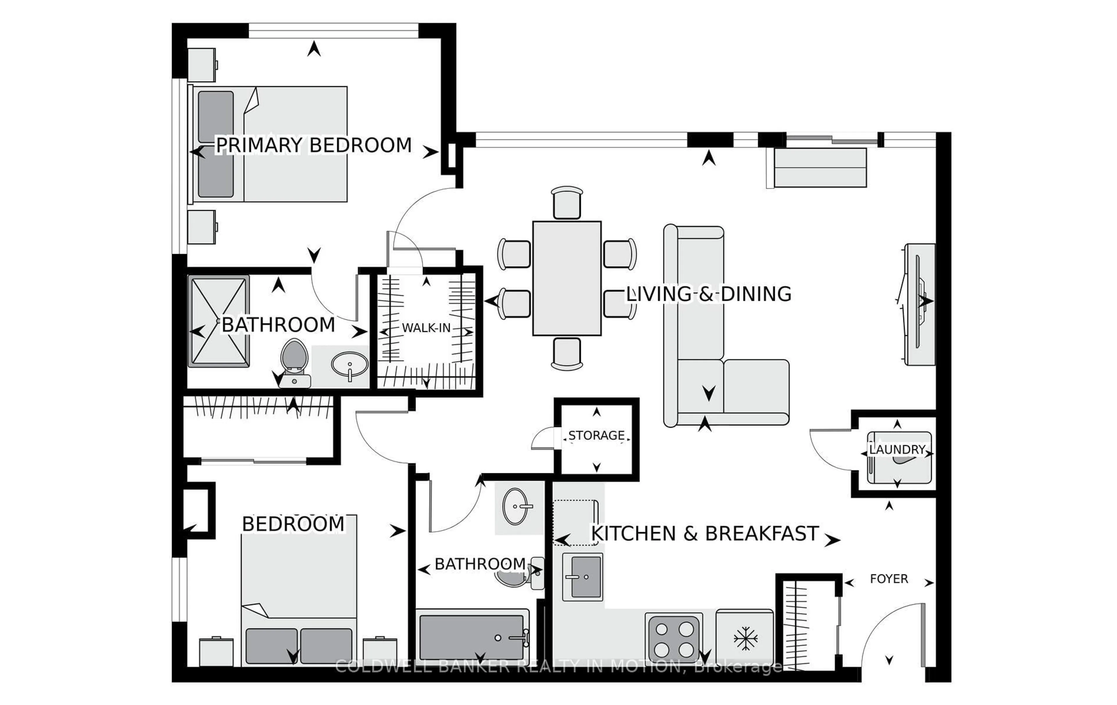Floor plan for 8010 Derry Rd #503, Milton Ontario L9T 9N3