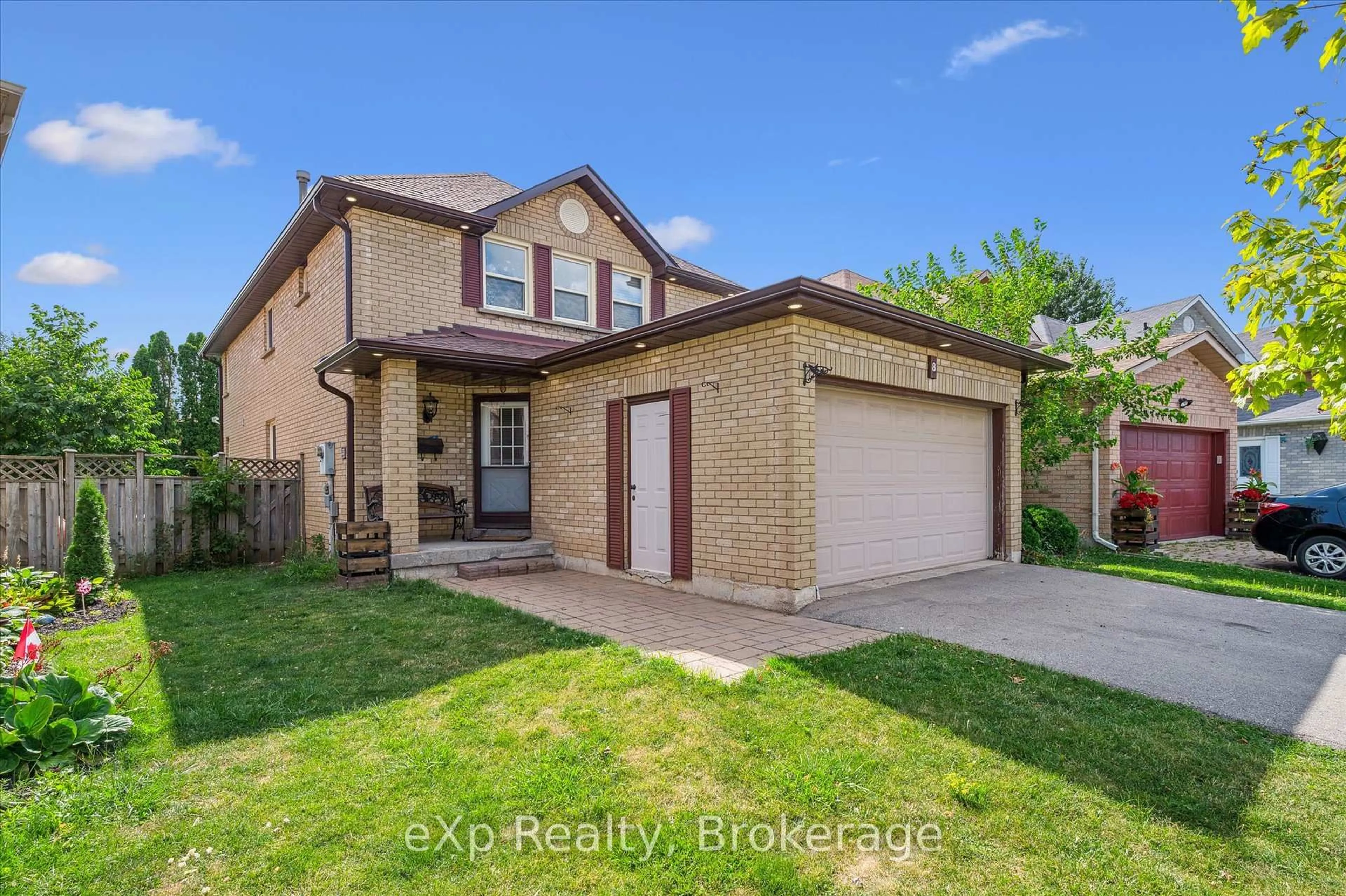 Home with brick exterior material, street for 8 Lanercost Way, Brampton Ontario L6Z 4J5