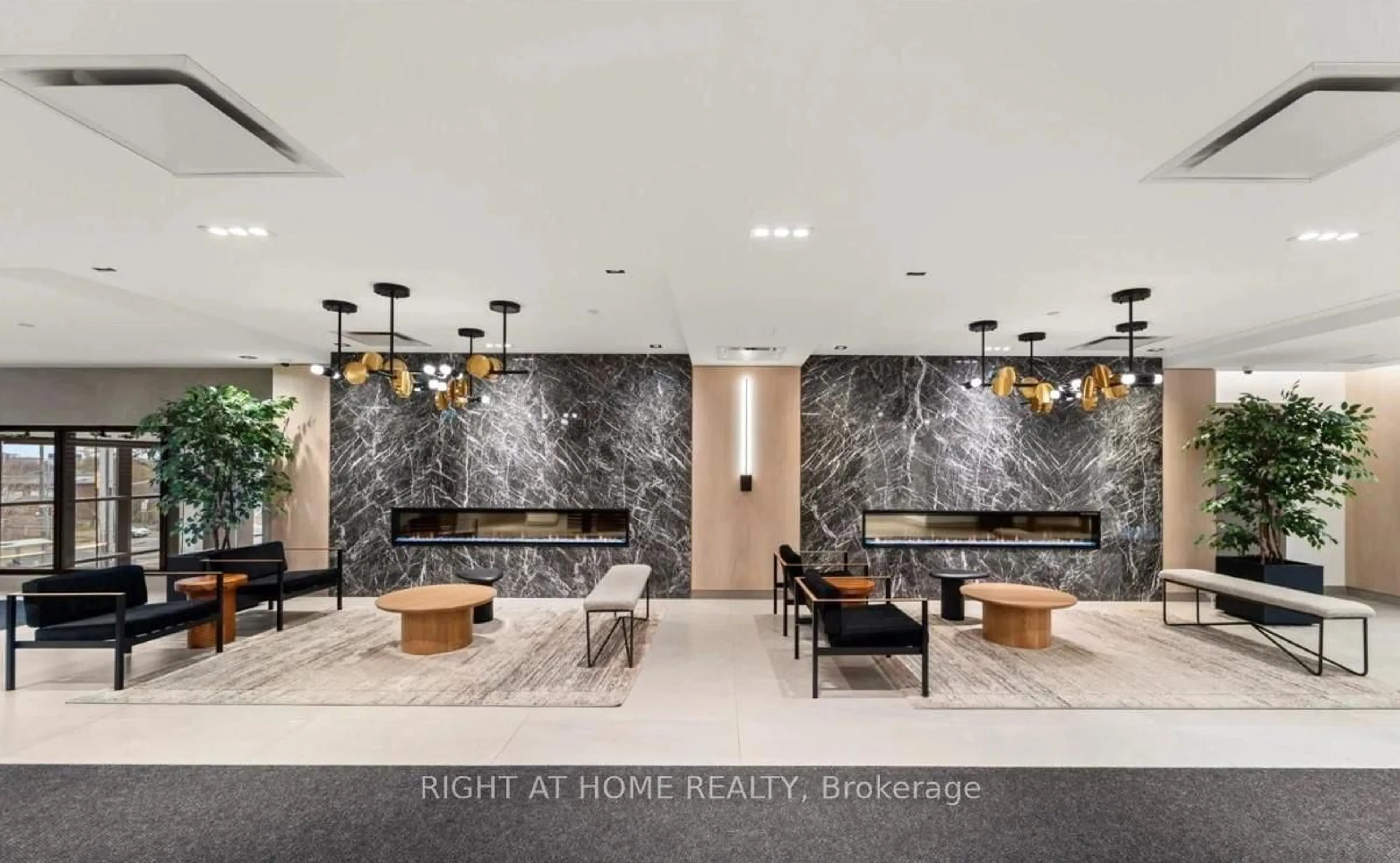 Lobby for 50 George Butchart Dr #625, Toronto Ontario M3K 0C9