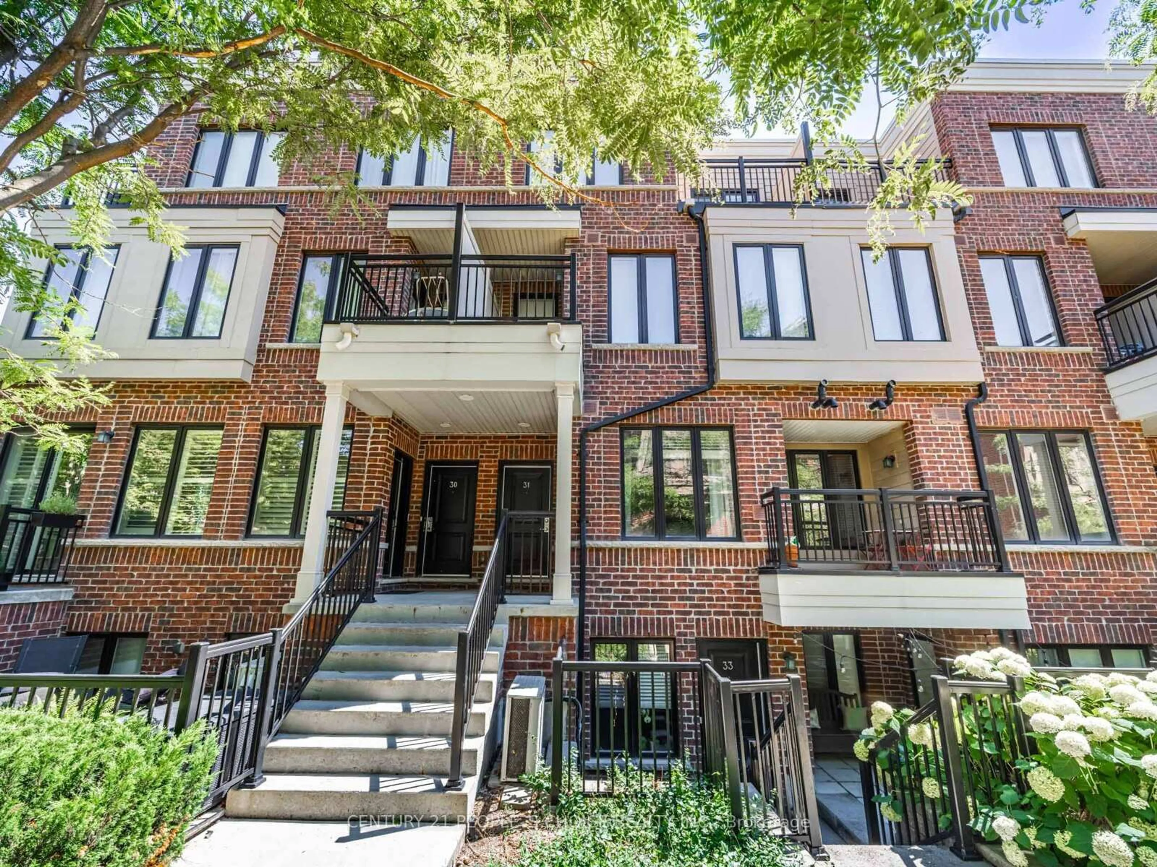 Home with brick exterior material, street for 120 Twenty Fourth St #32, Toronto Ontario M8V 0B9