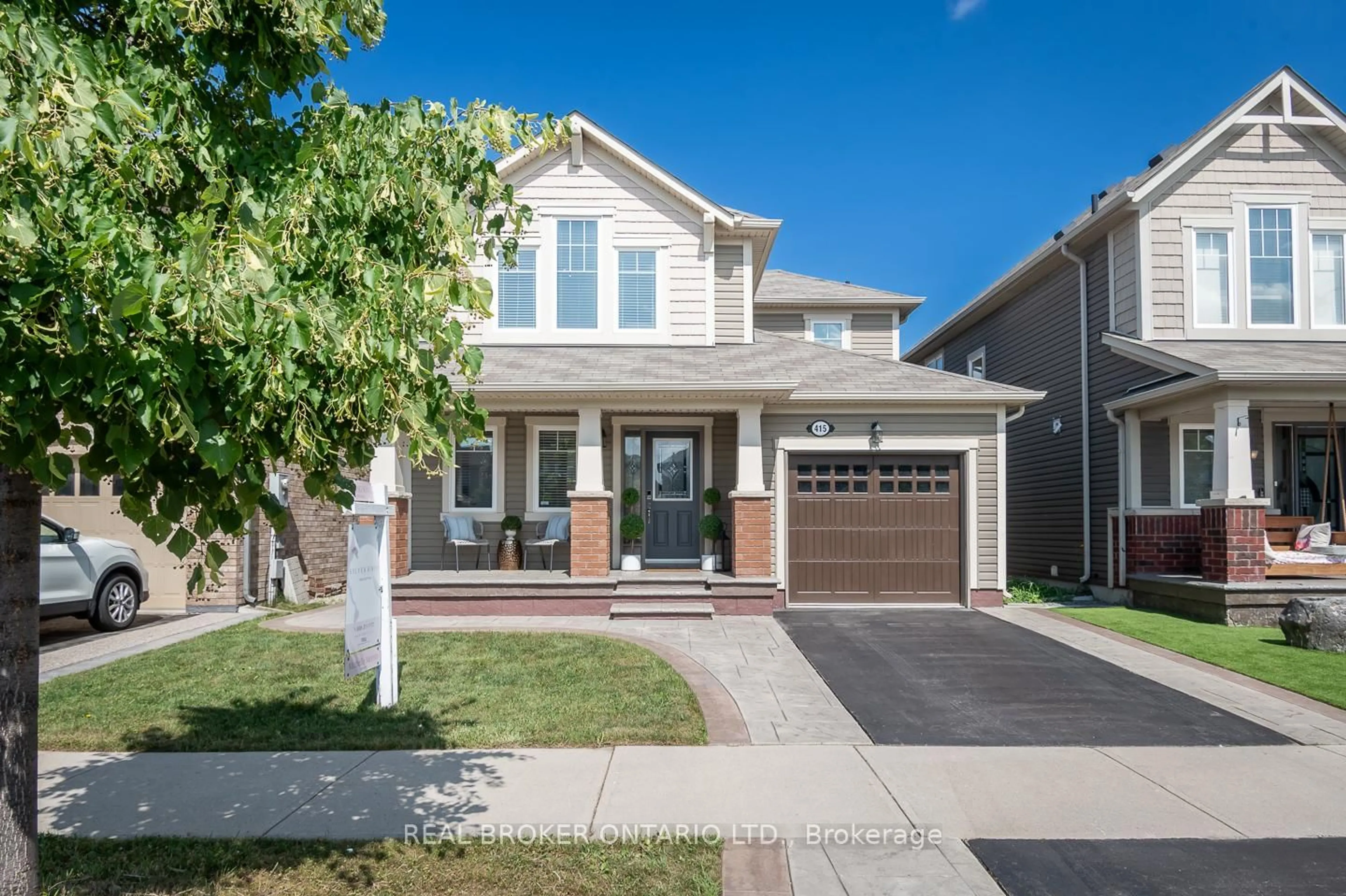 Home with brick exterior material, street for 415 Dymott Ave, Milton Ontario L9T 7V3