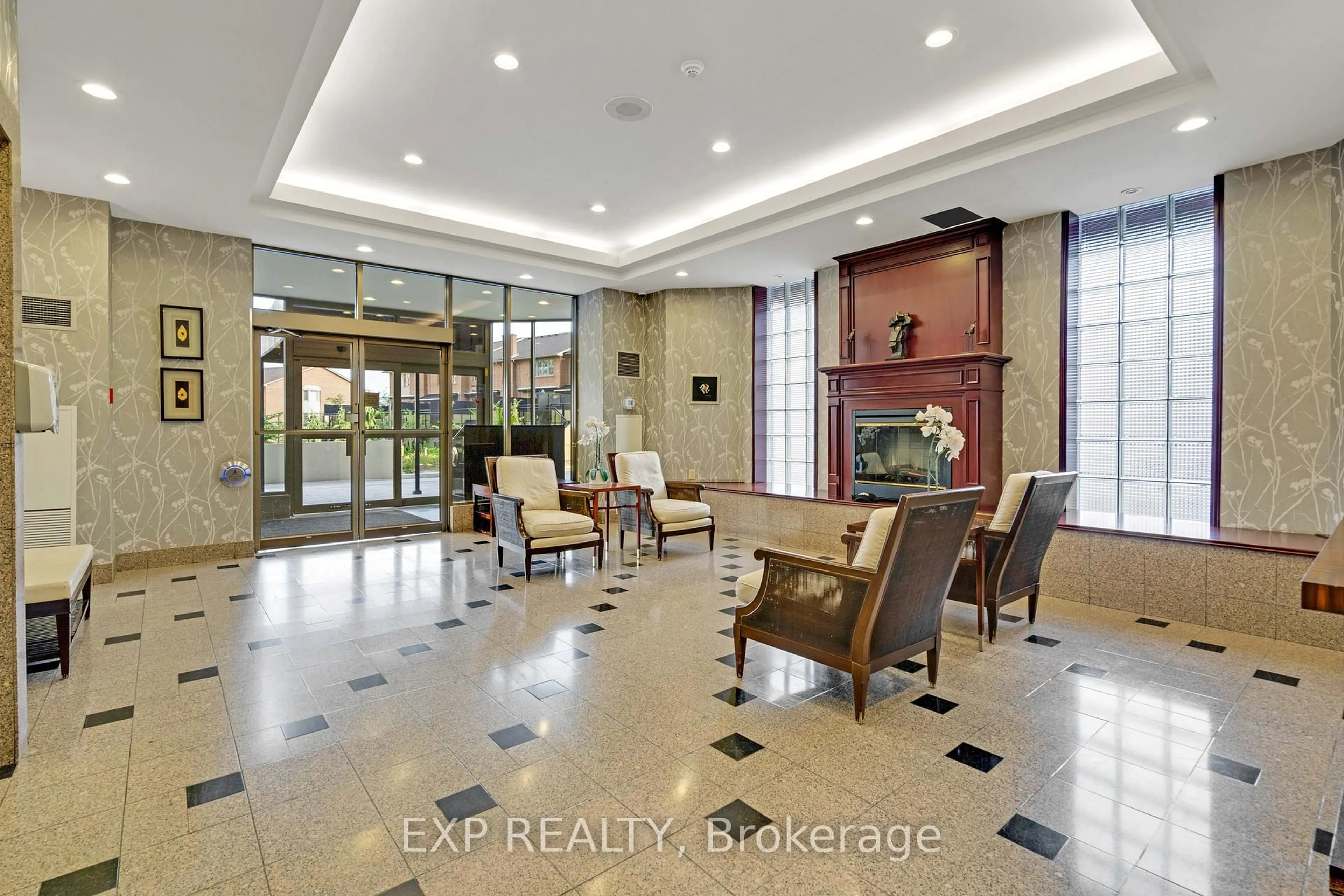 Lobby for 3605 Kariya Dr #203, Mississauga Ontario L5B 3J4