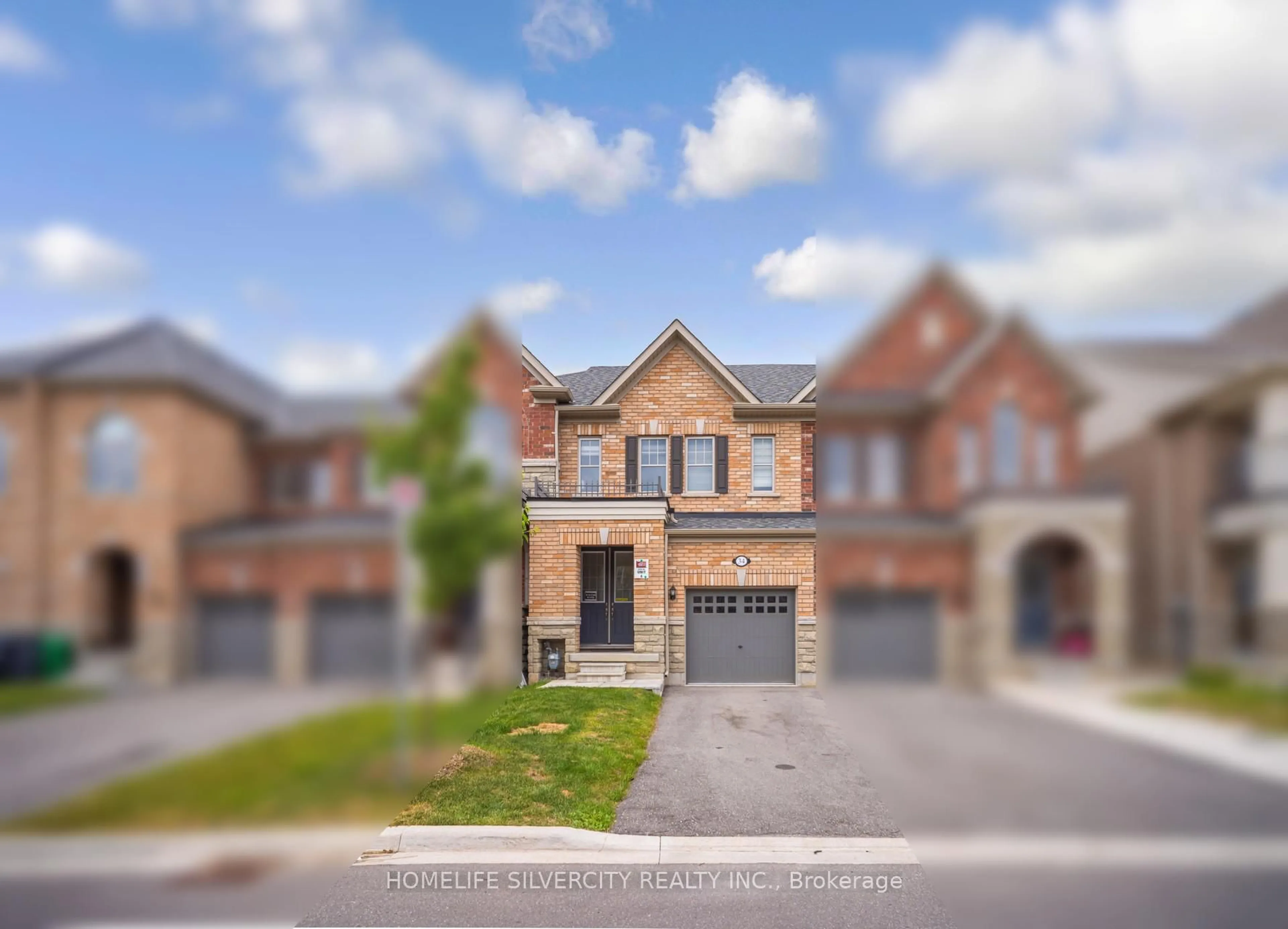 Home with brick exterior material, street for 34 Matterhorn Rd, Brampton Ontario L7A 5A4