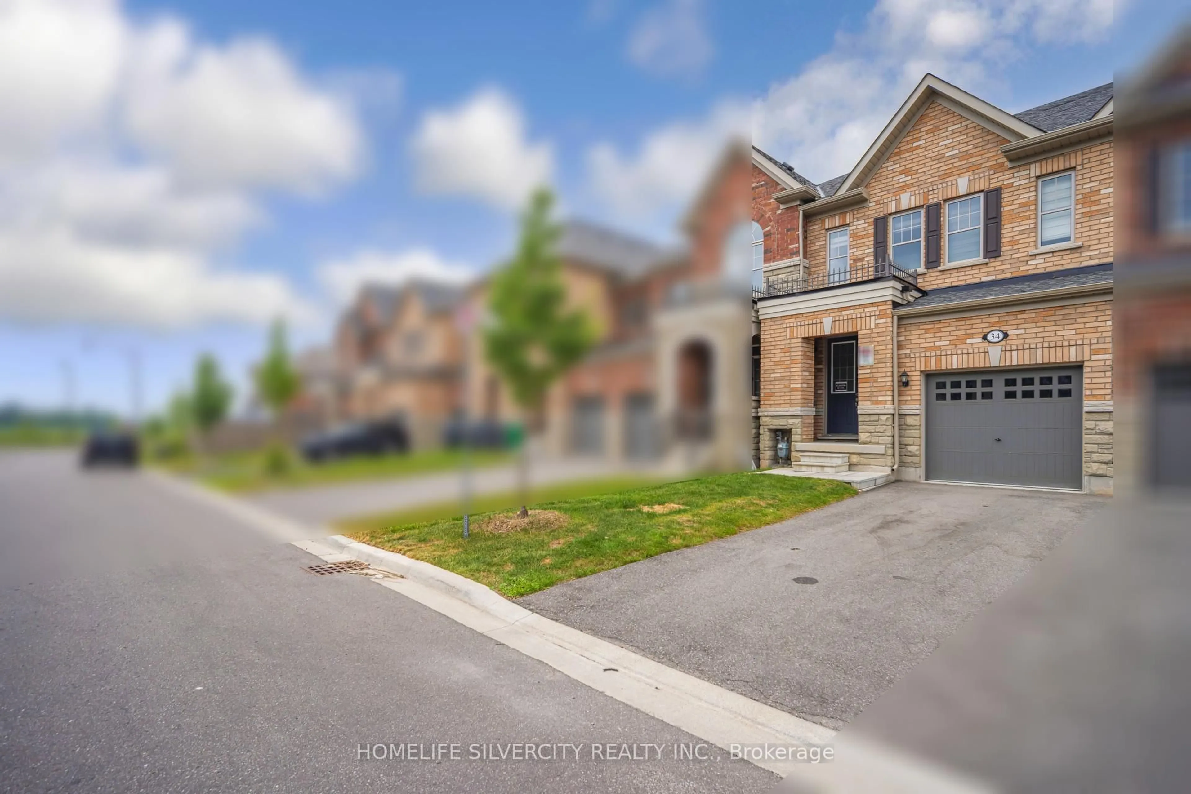 Home with brick exterior material, street for 34 Matterhorn Rd, Brampton Ontario L7A 5A4